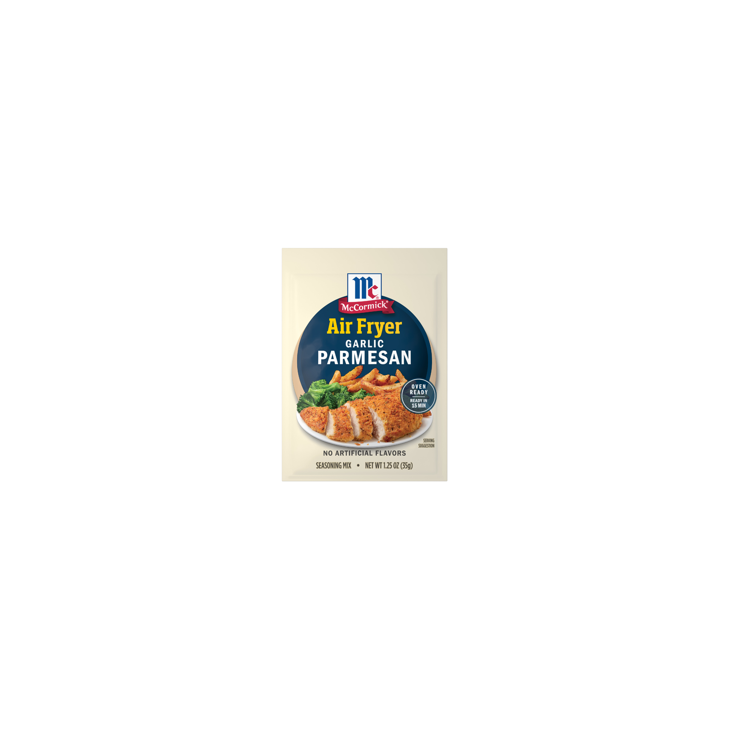 McCormick Air Fryer Garlic Parmesan Seasoning Mix - 0.08 Pound Image 1 of 2