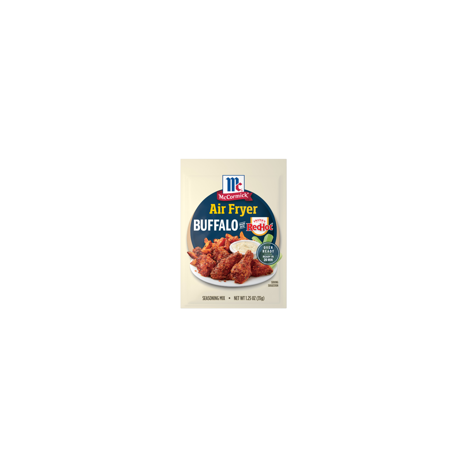 McCormick Air Fryer Buffalo Seasoning Mix - 0.08 Pound Image 1 of 2