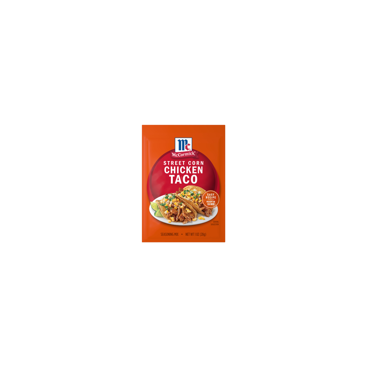 McCormick Mexican Style Street Corn Taco Seasoning Mix - 0.06 Pound Image 1 of 2