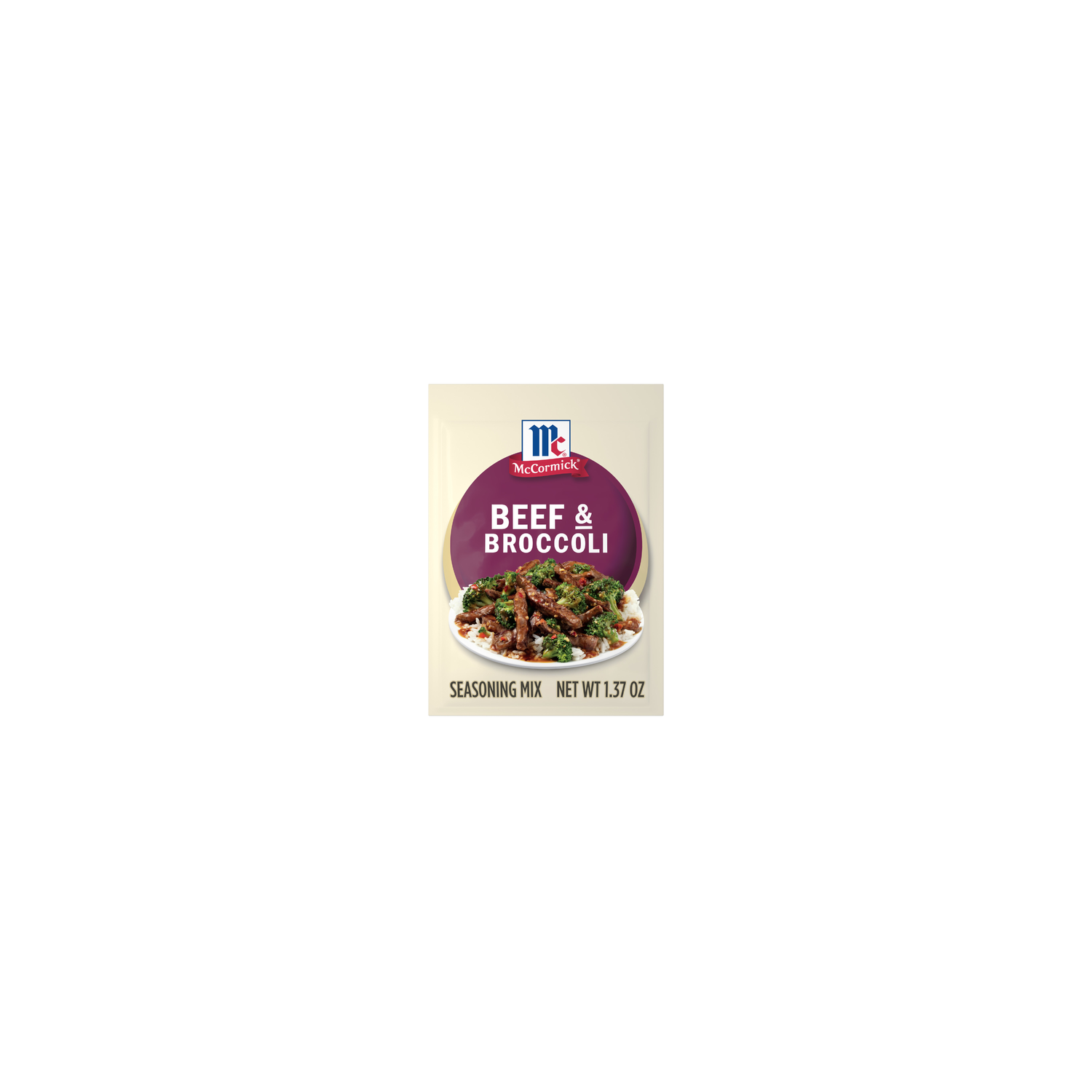 McCormick Beef Broccoli Seasoning Mix - 0.09 Pound Image 1 of 4
