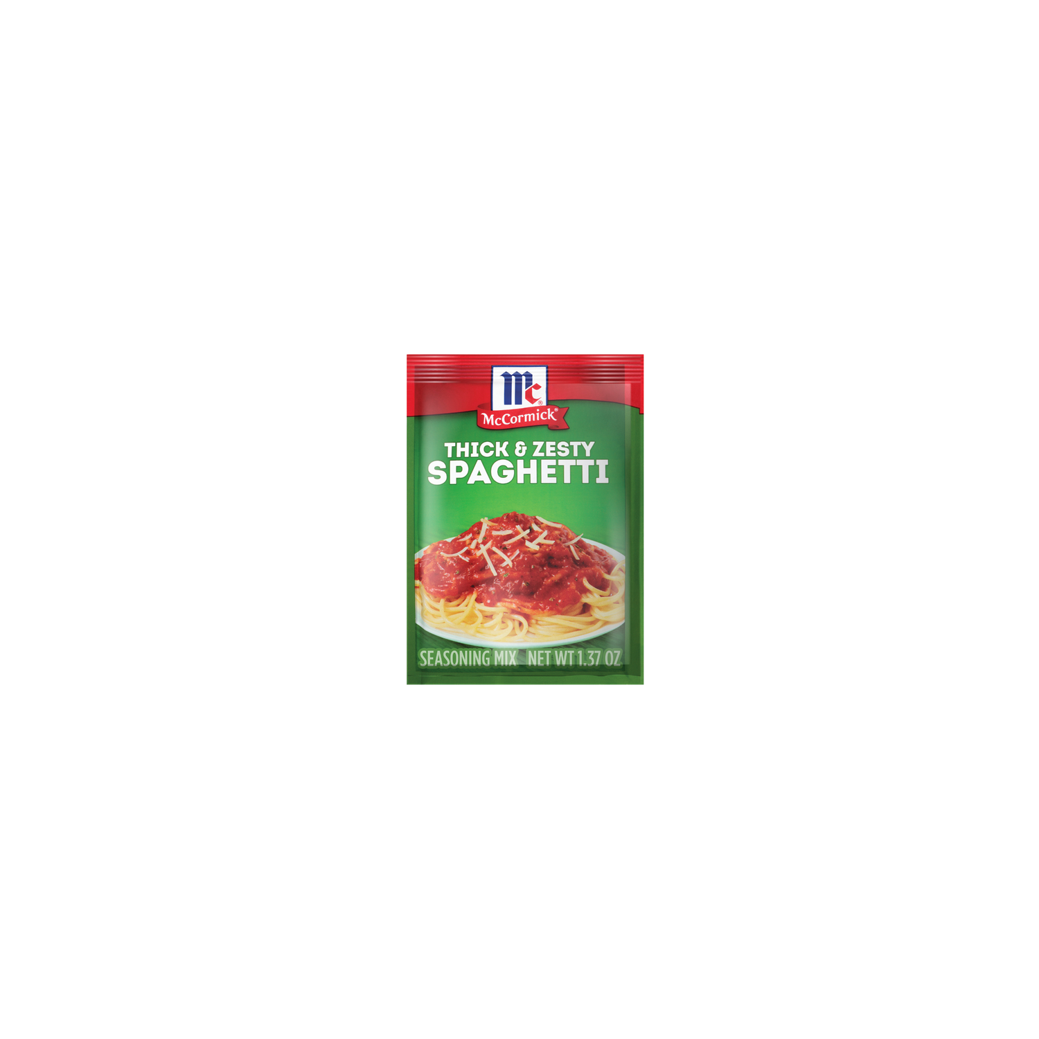 McCormick Thick And Zesty Spaghetti Sauce Seasoning Mix - 0.09 Pound Image 1 of 2