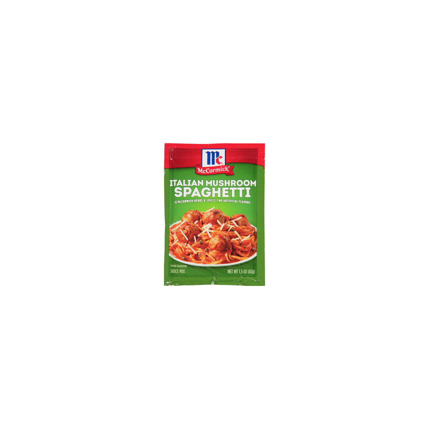 McCormick Italian Mushroom Spaghetti Sauce Seasoning Mix - 0.09 Pound Image 1 of 4