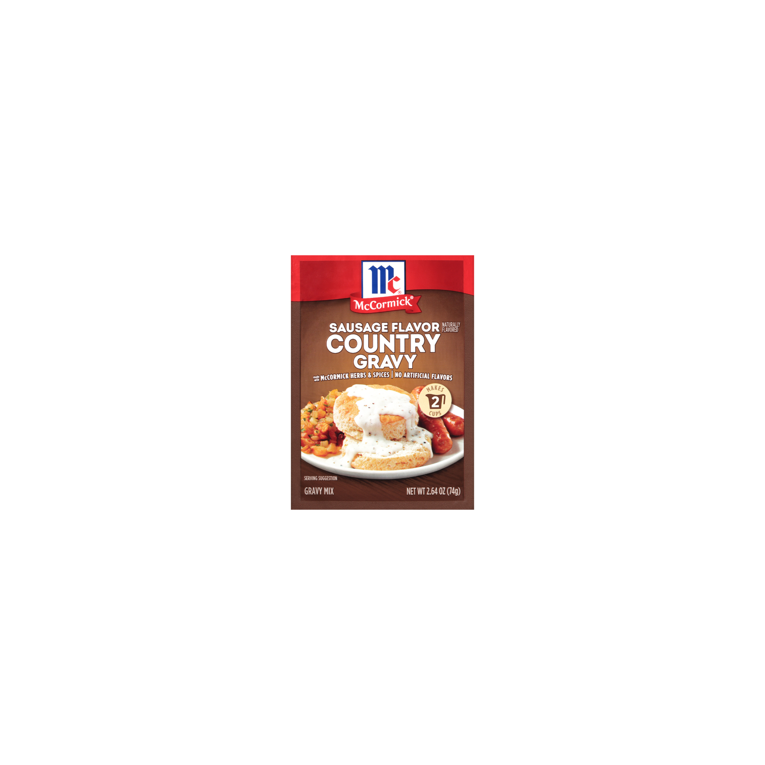 McCormick Sausage Flavor Country Gravy Seasoning Mix - 0.17 Pound Image 1 of 2