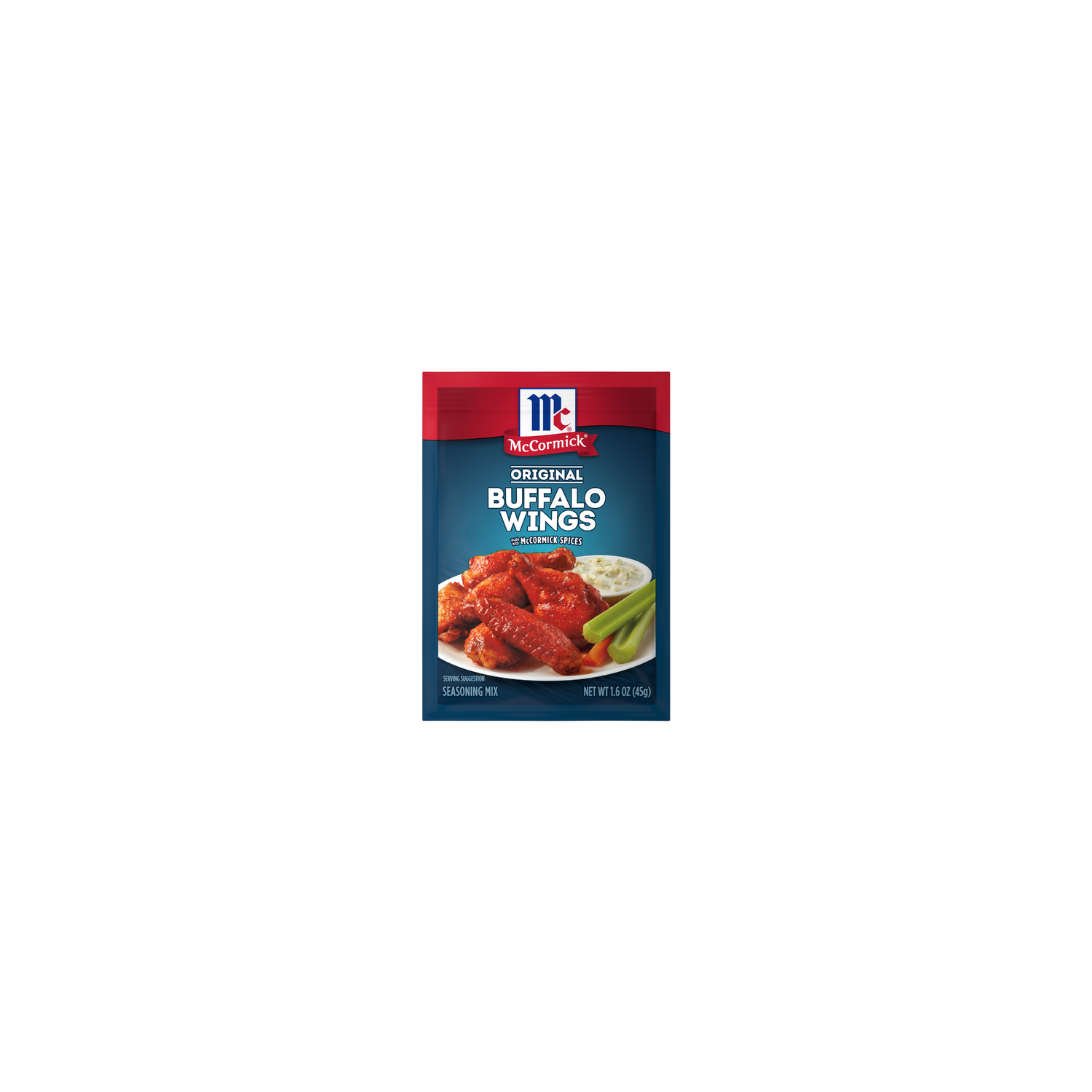 McCormick Original Buffalo Wings Seasoning Mix - 0.1 Pound Image 1 of 2