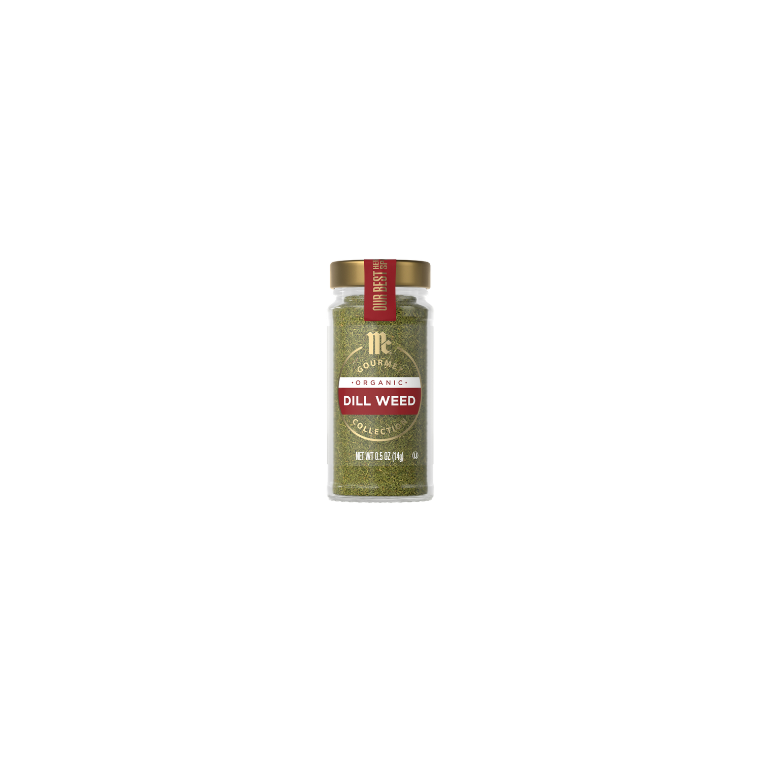McCormick Gourmet Organic Dill Weed - 0.03 Pound Image 1 of 2