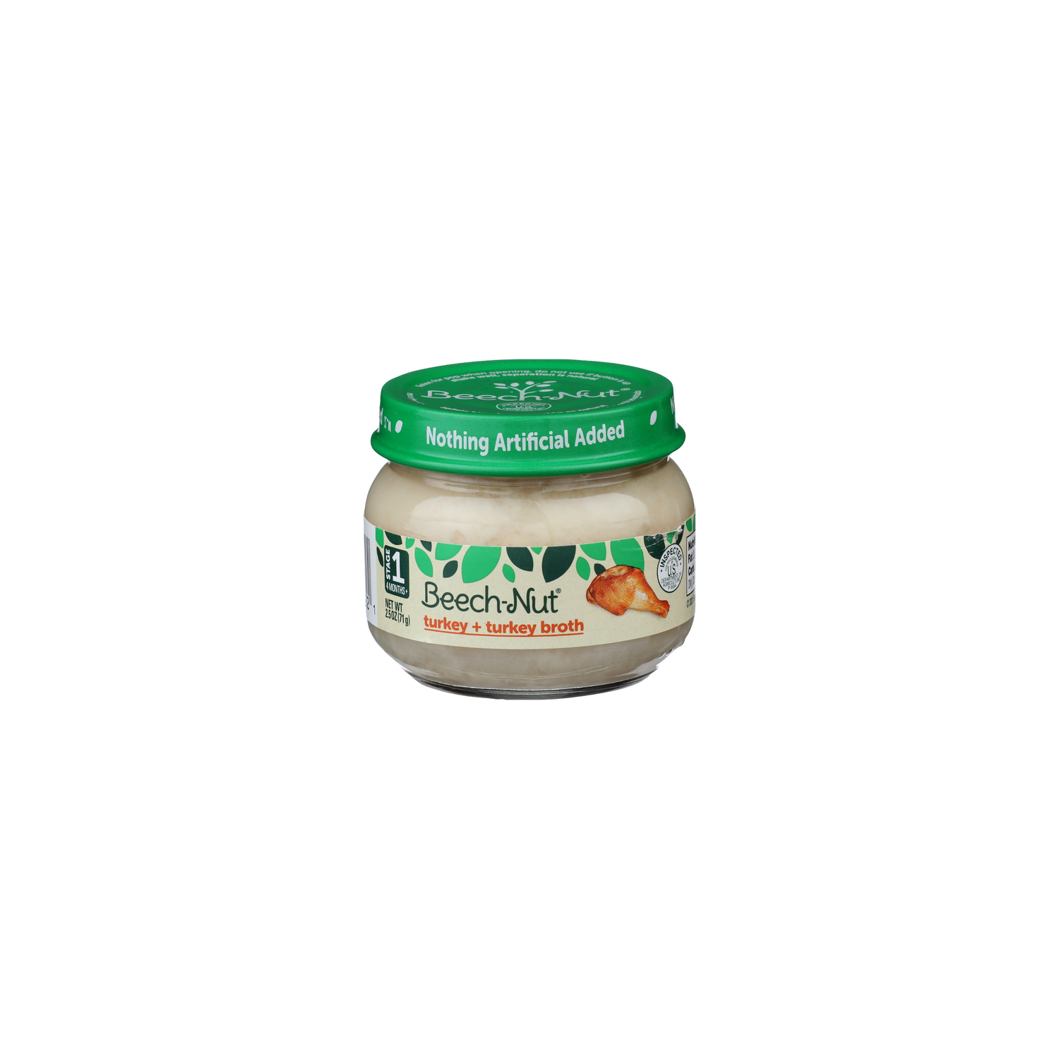 BEECH-NUT Turkey + Broth Baby Food - 2.5 Ounce Image 1 of 4
