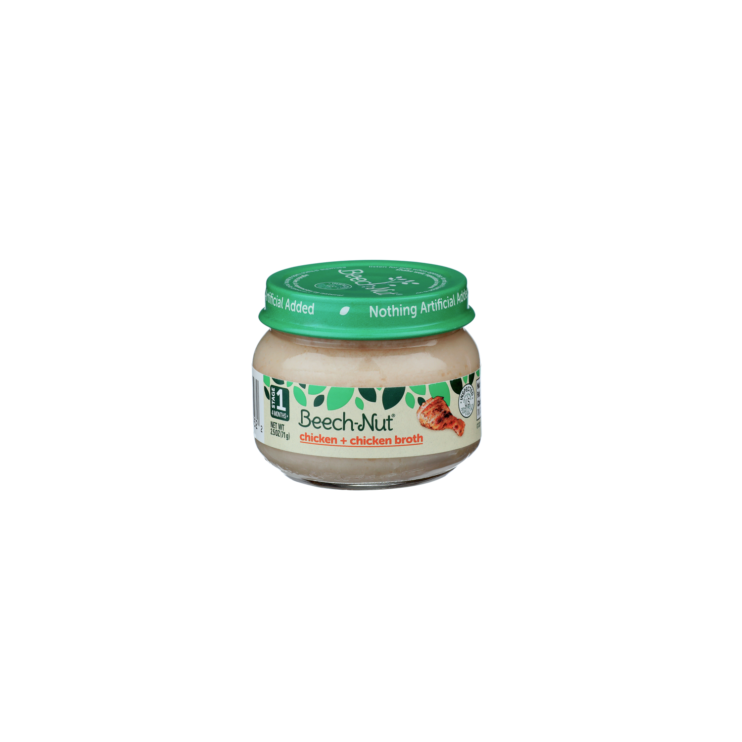 BEECH-NUT Chicken + Broth Baby Food - 2.5 Ounce Image 1 of 4