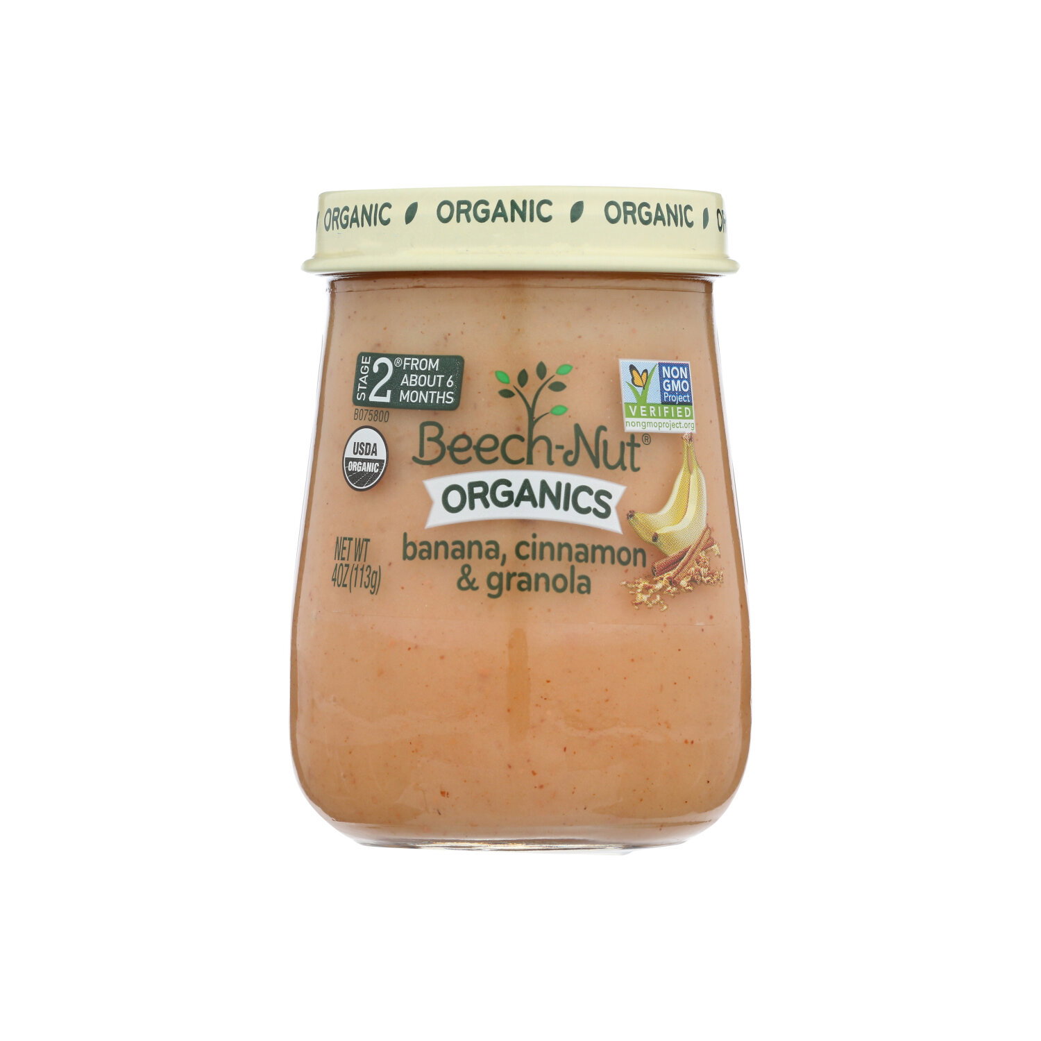 BEECH-NUT S2 Granola Banana Cinnmn - 4 Ounce Image 1 of 2