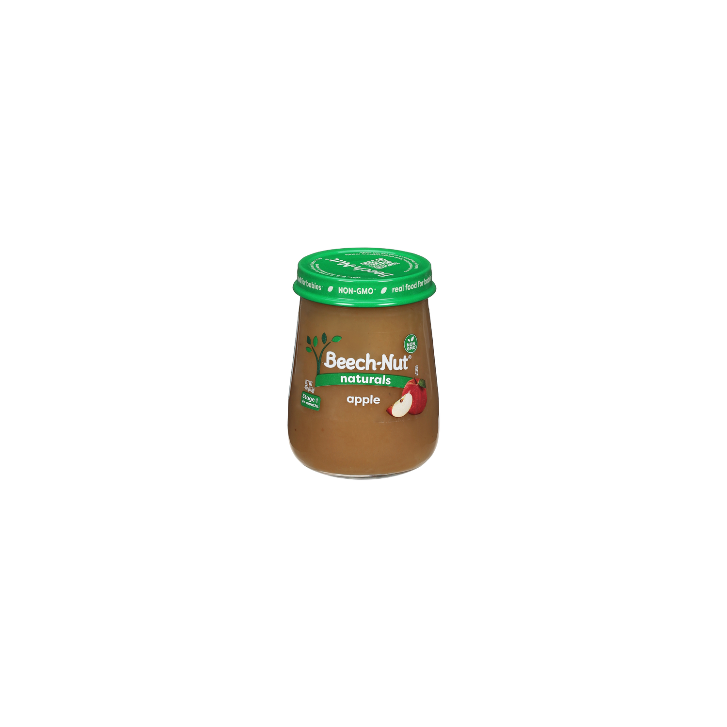 BEECH-NUT Naturals Apple - 4 Ounce Image 1 of 2