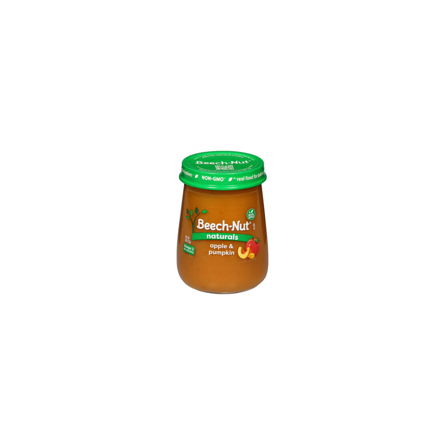 Beech-Nut Naturals Stage 2 Apple Pumpkin & Cinnamon Baby Food - 4 Ounce Image 1 of 3