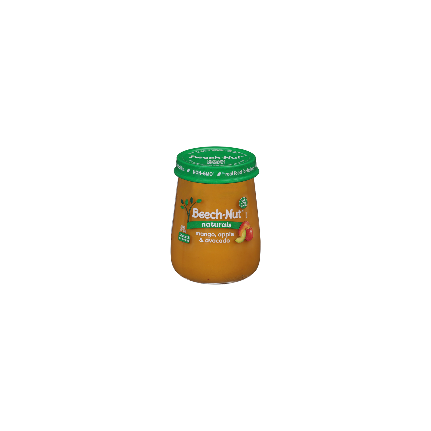 Beech-Nut Naturals Baby Food Puree, Mango Apple & Avocado, Jar - 4 Ounce