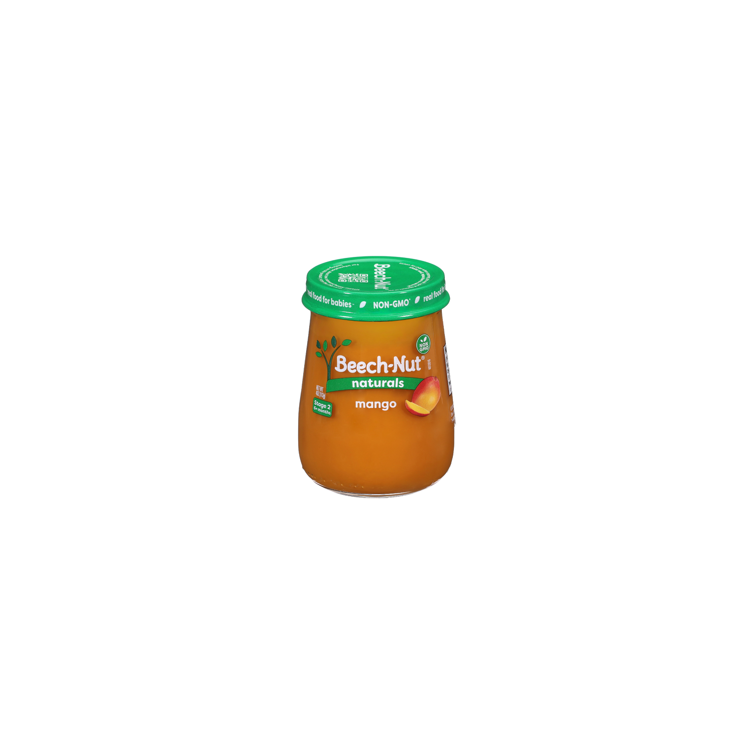 Beech-Nut Naturals Stage 2 Baby Food, Mango, Jar - 4 Ounce