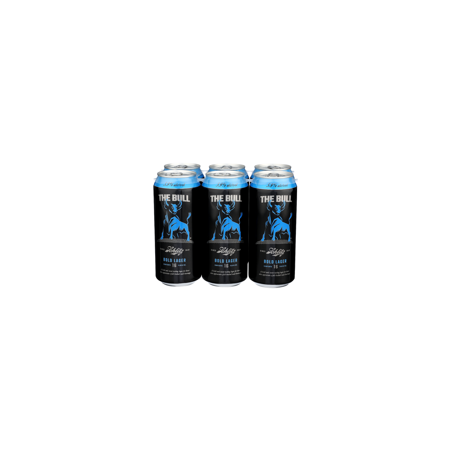 The Bull Bold Lager - 6 Count Image 1 of 2