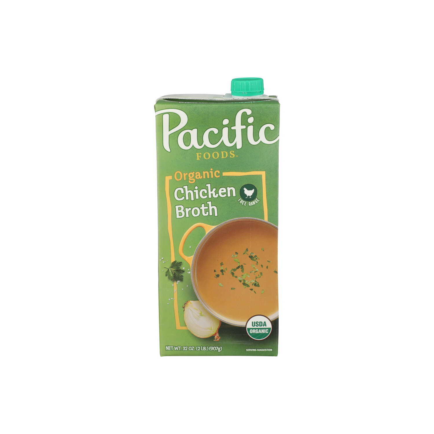 Pacific Foods Chicken Bone Broth Free Range - 32 Fluid Ounce