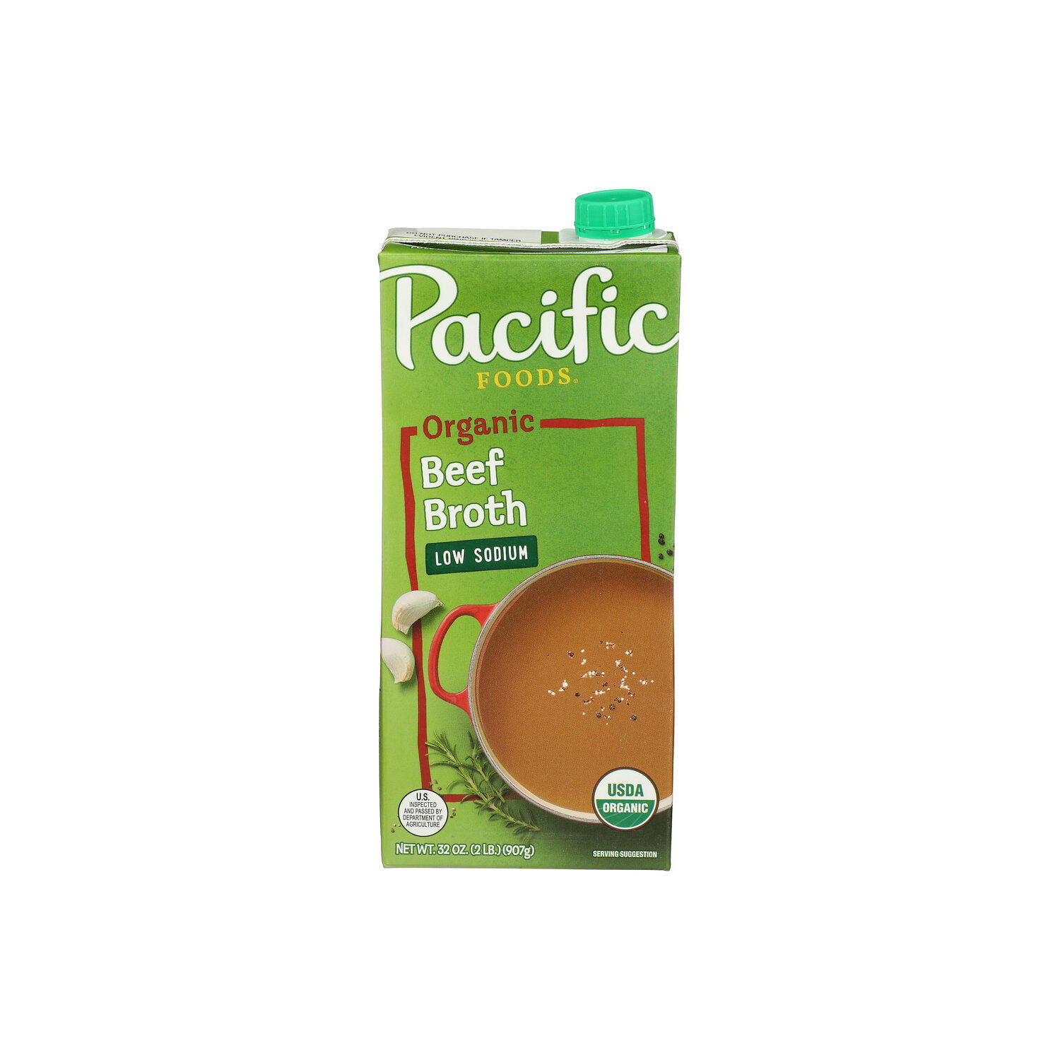 Pacific Foods Organic Low Sodium Beef Broth - 32 Ounce Image 1 of 4