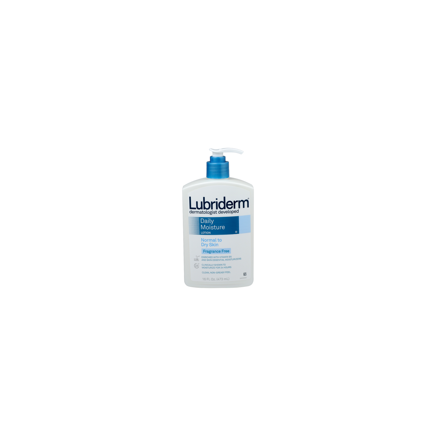 Lubriderm Fragrance Free Daily Moisture Lotion - 16 Fluid Ounce Image 1 of 3