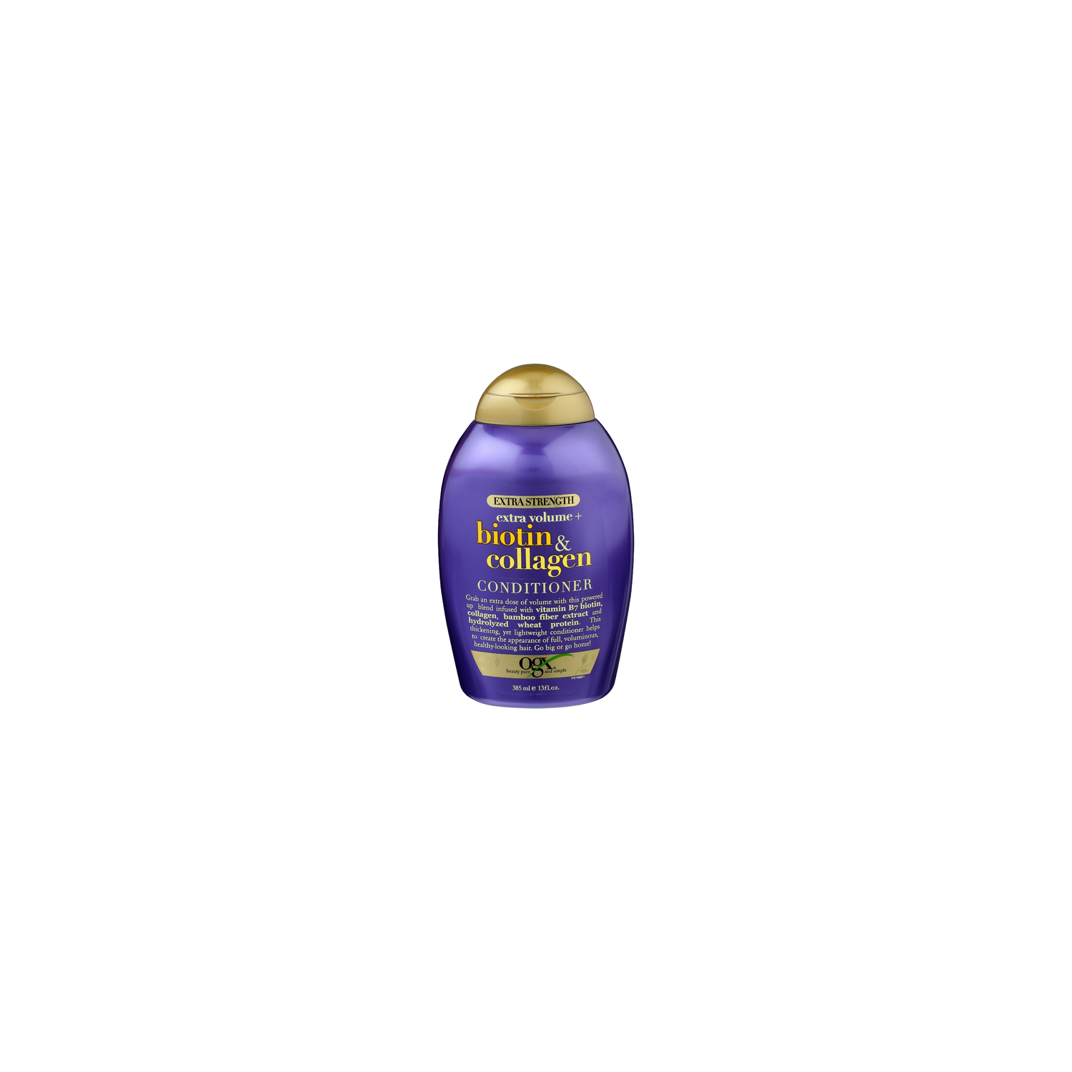 Ogx Extra VOLUME+ Biotin & Collagen Strength Conditioner - 385 ml Image 1 of 3