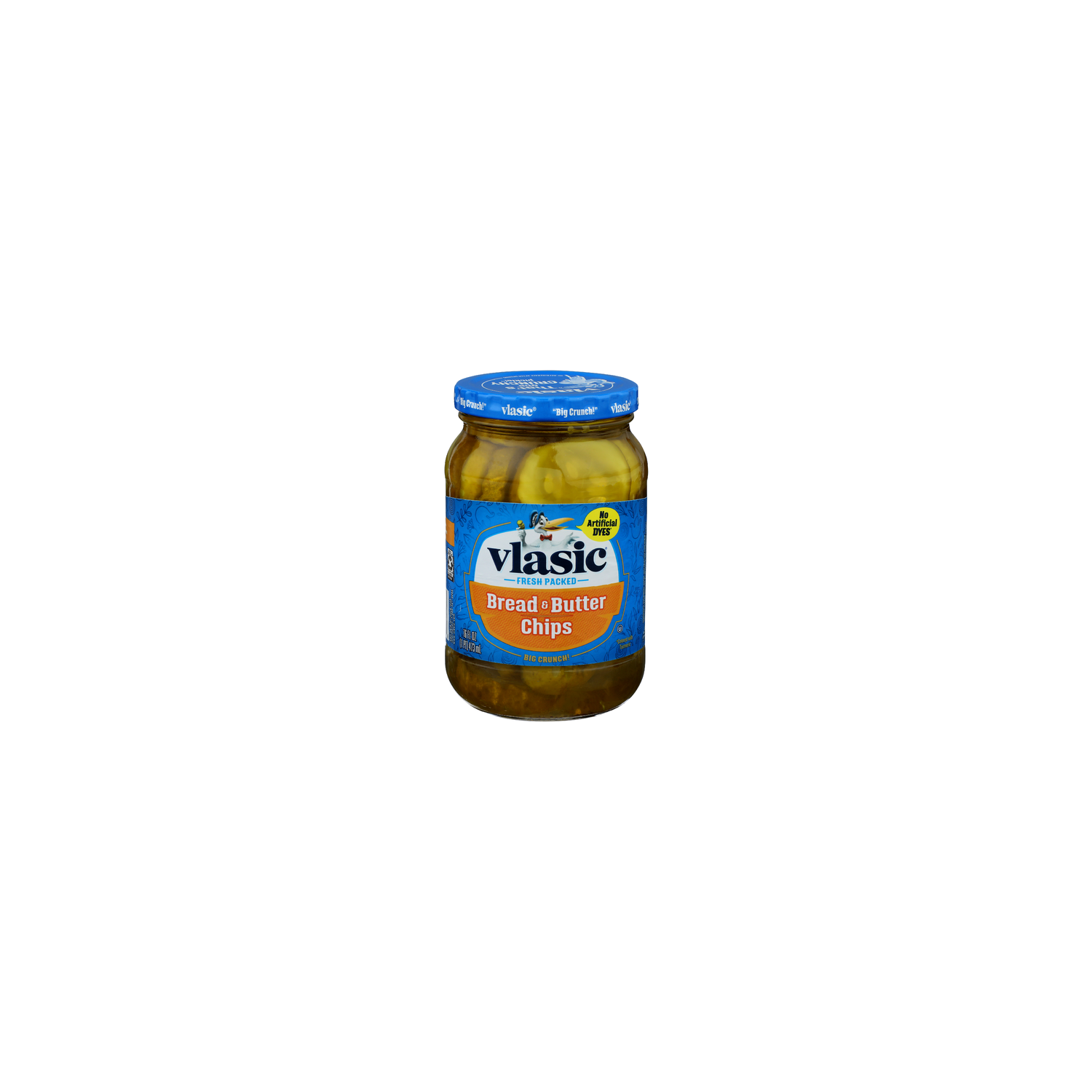 Vlasic Fresh Packed Bread & Butter Chips - 16 Fluid Ounce Image 1 of 4