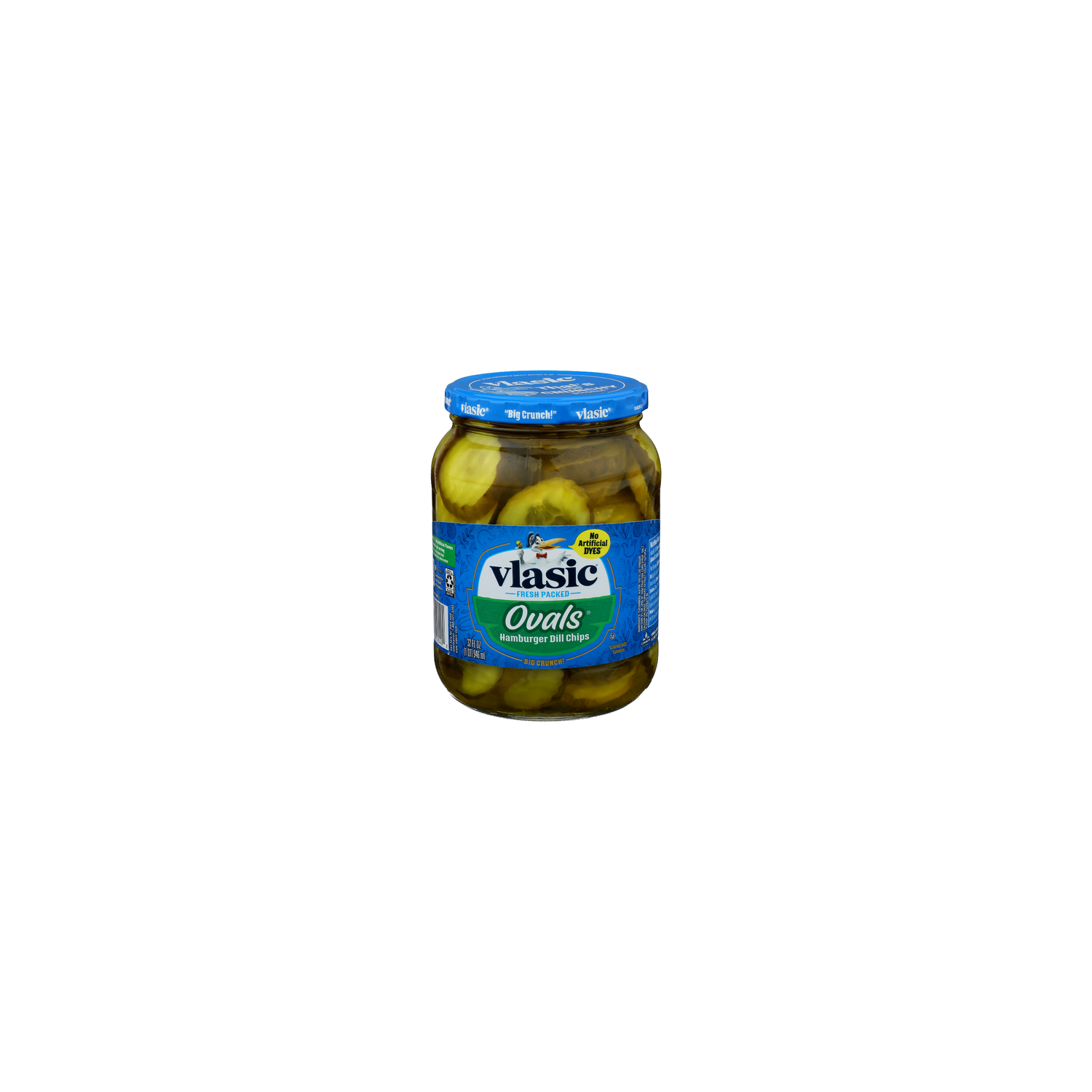 Vlasic Hamburger Dill Chips Ovals - 32 Fluid Ounce Image 1 of 4