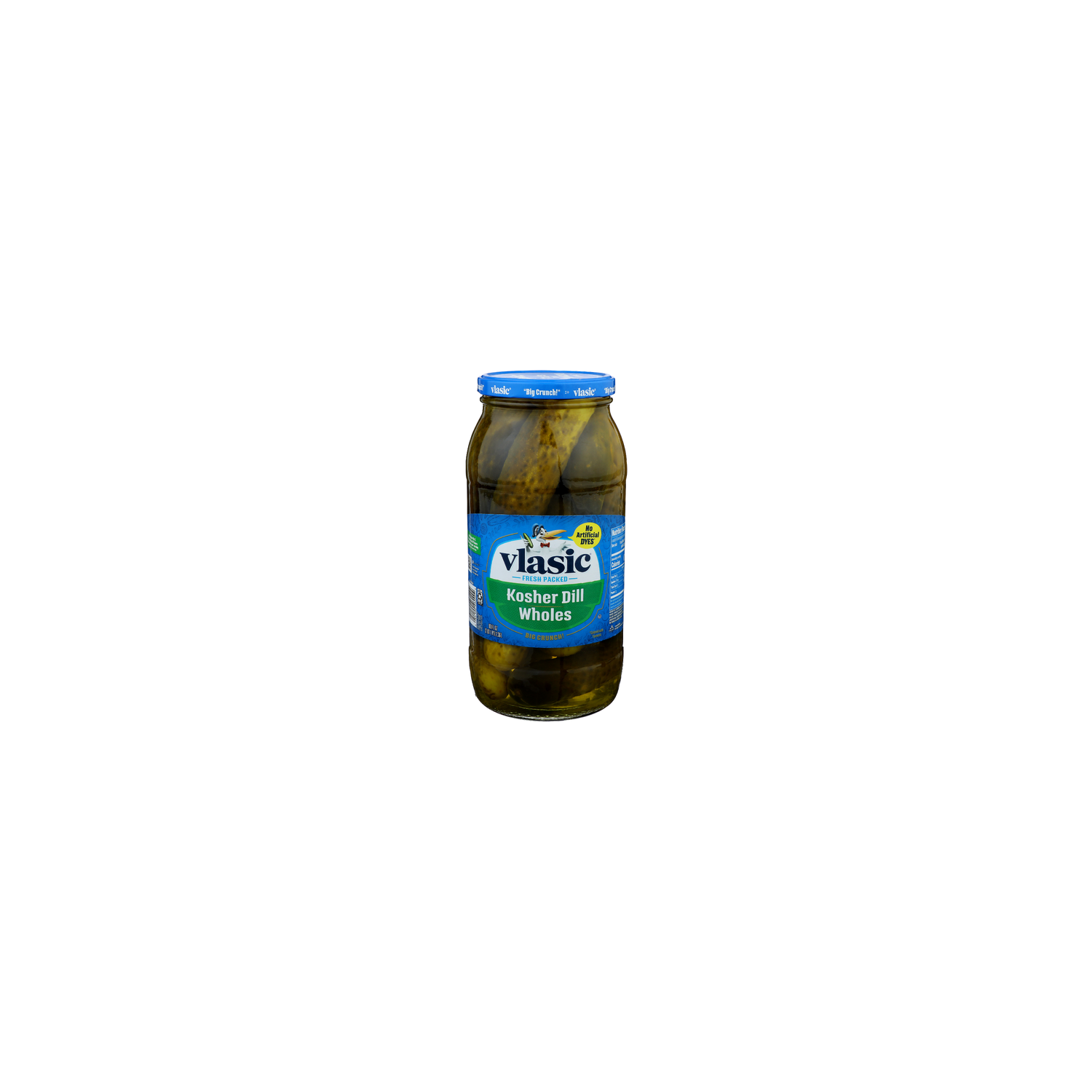 Vlasic Kosher Dill Wholes - 80 Fluid Ounce Image 1 of 4