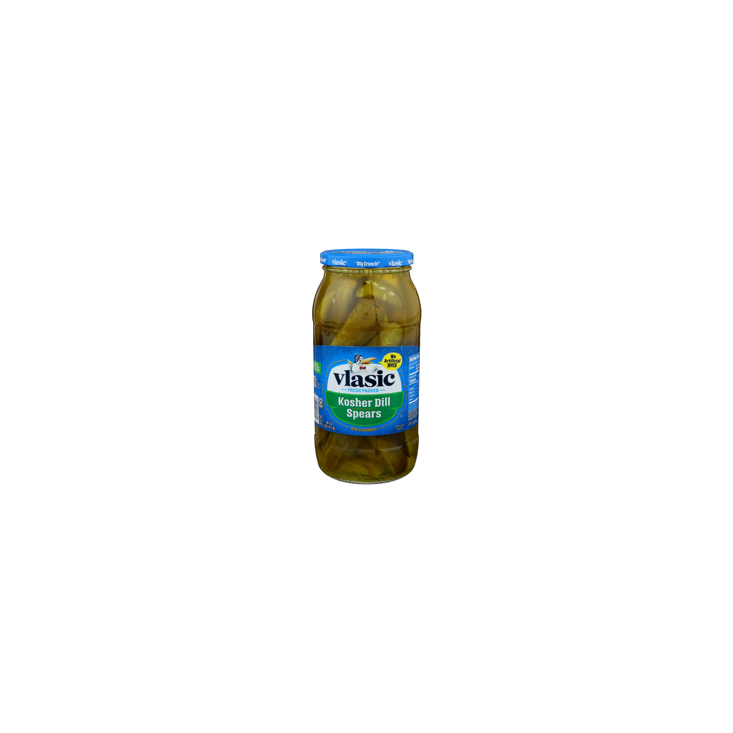 Vlasic Fresh Packed Kosher Dill Spears - 80 Fluid Ounce Image 1 of 4