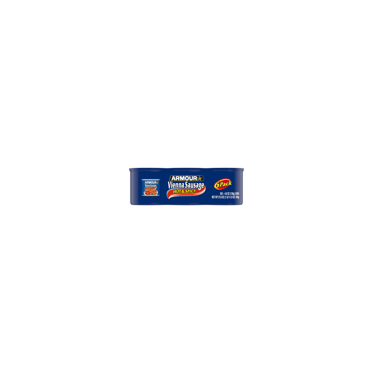 Armour Star Vienna Sausage, Hot & Spicy Flavored, Canned - 27.6 Ounce Image 1 of 2