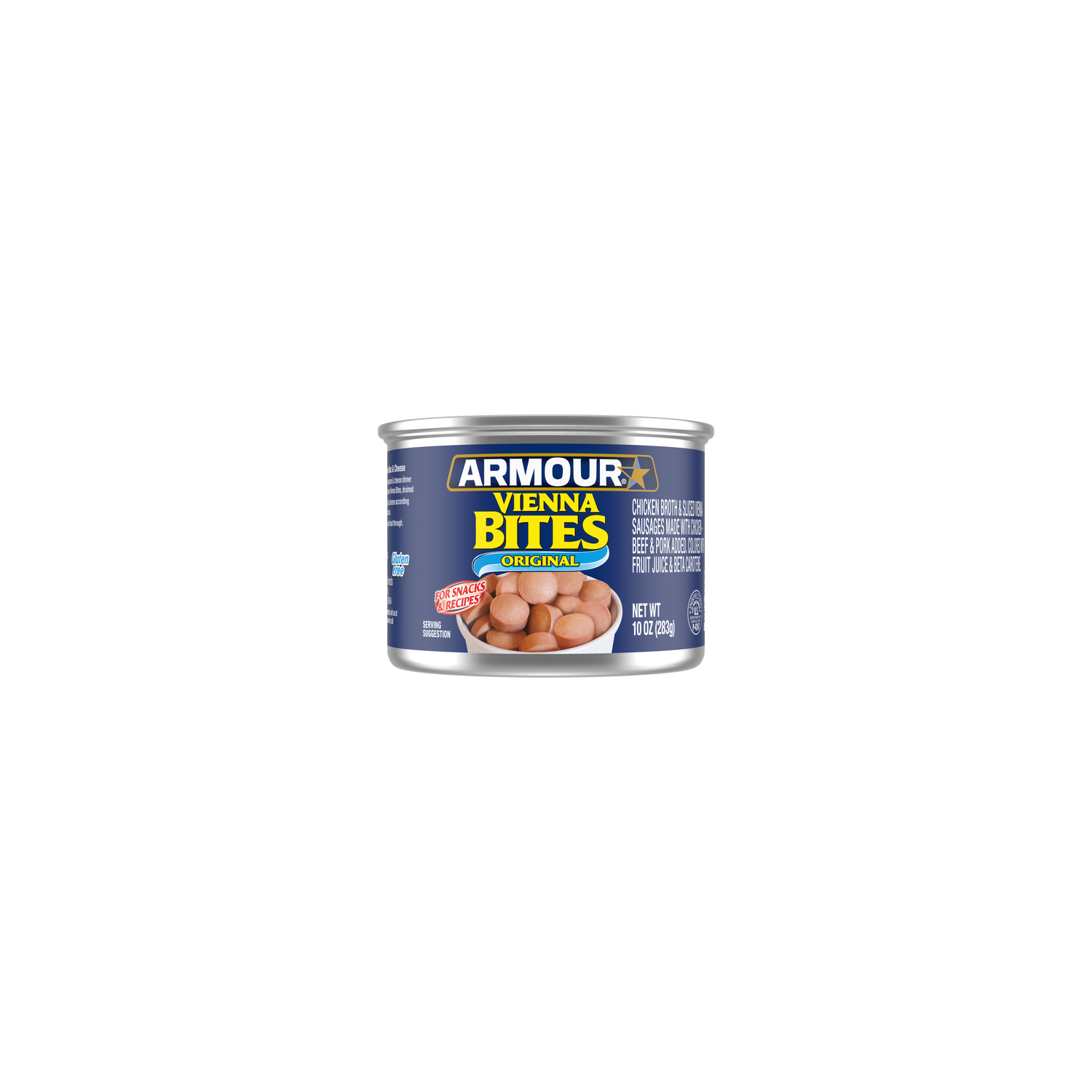 Armour Star Vienna Sausage Bites, Original Flavor, Canned Sausage - 10 Ounce Image 1 of 2