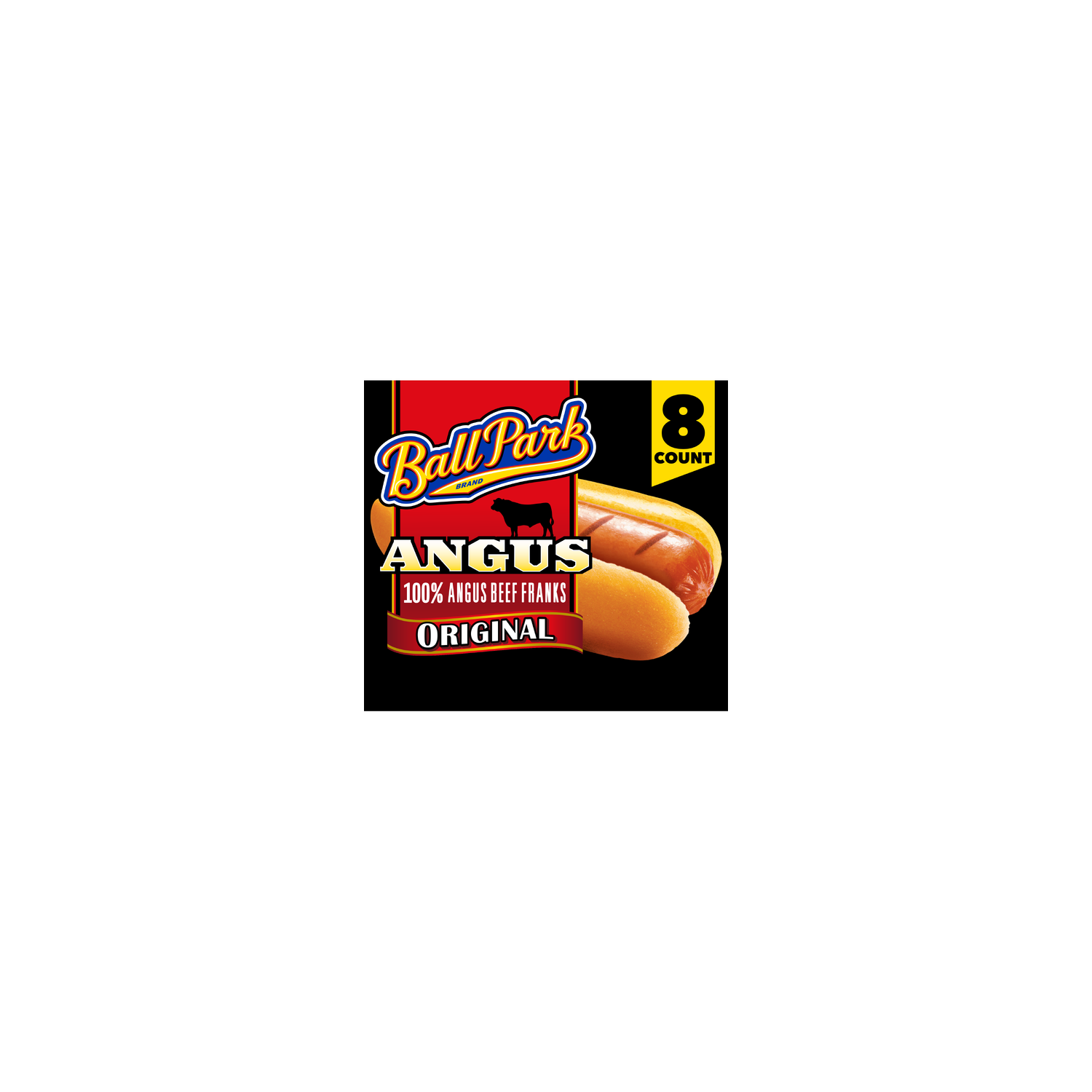 Ball Park Angus Beef Hot Dogs - 8 Count Image 1 of 4