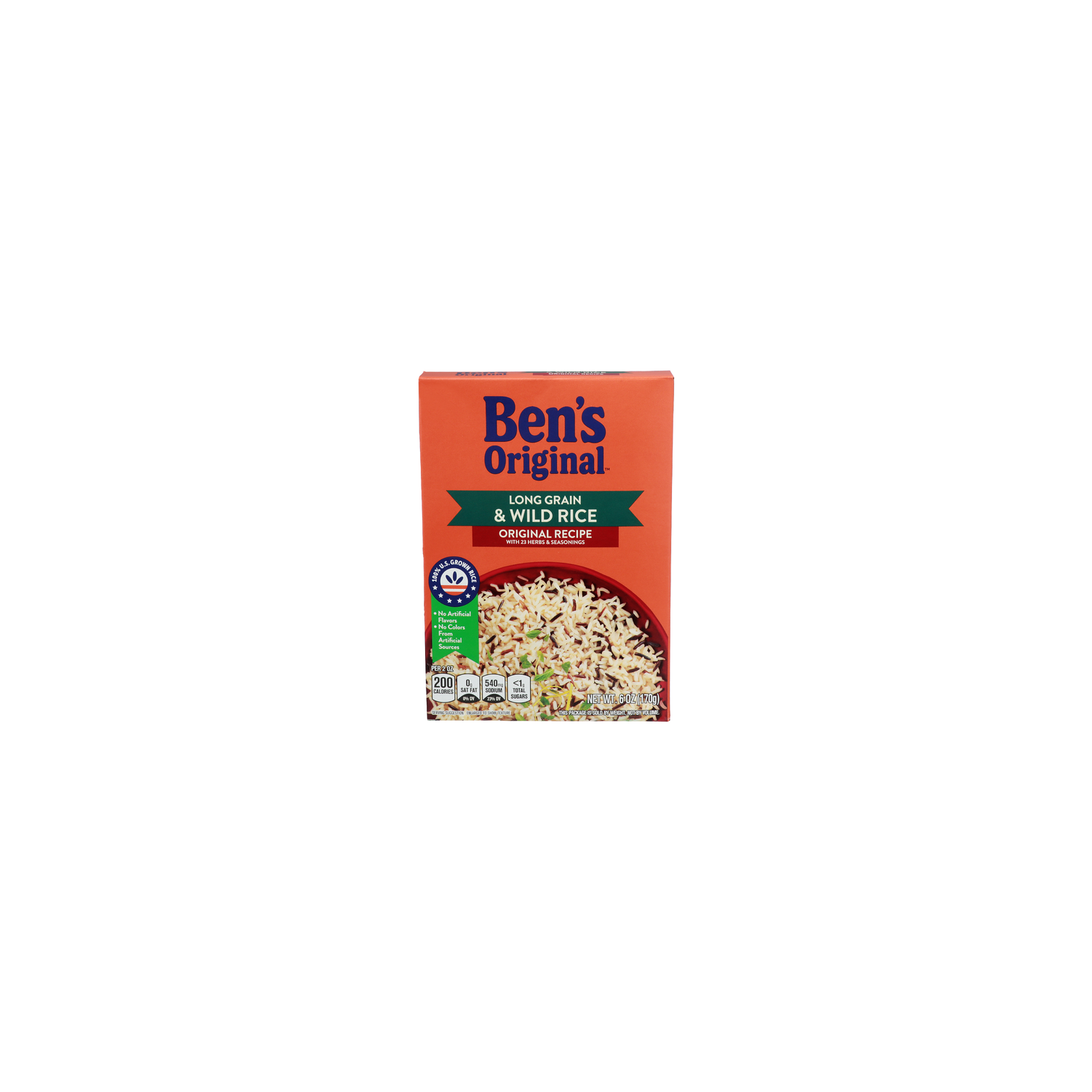 BEN's Original Recipe Long Grain & Wild Rice - 6 Ounce Image 1 of 4
