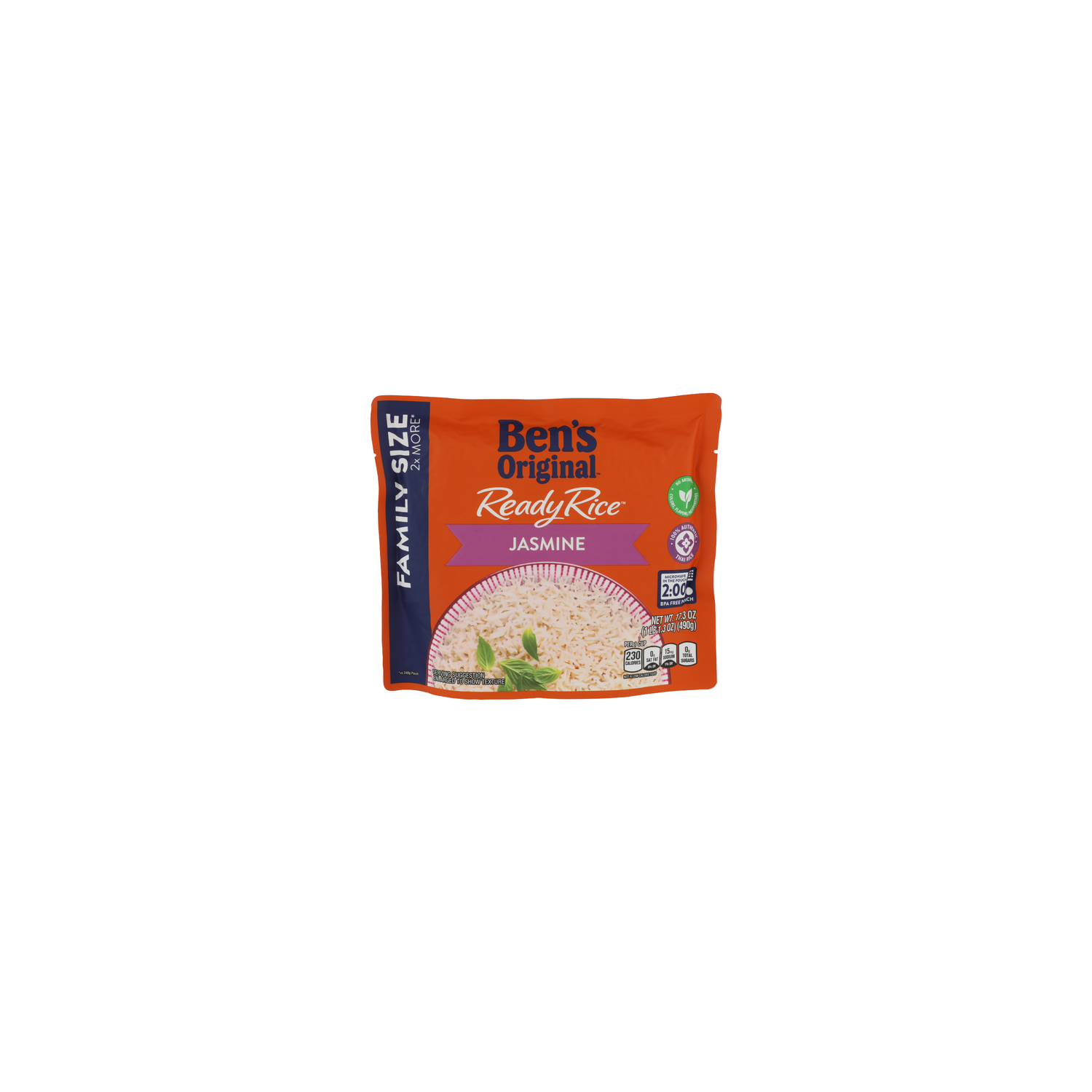 Ben's Original Ready Rice Family Size Jasmine Rice Mix - 17.3 Ounce Image 1 of 4