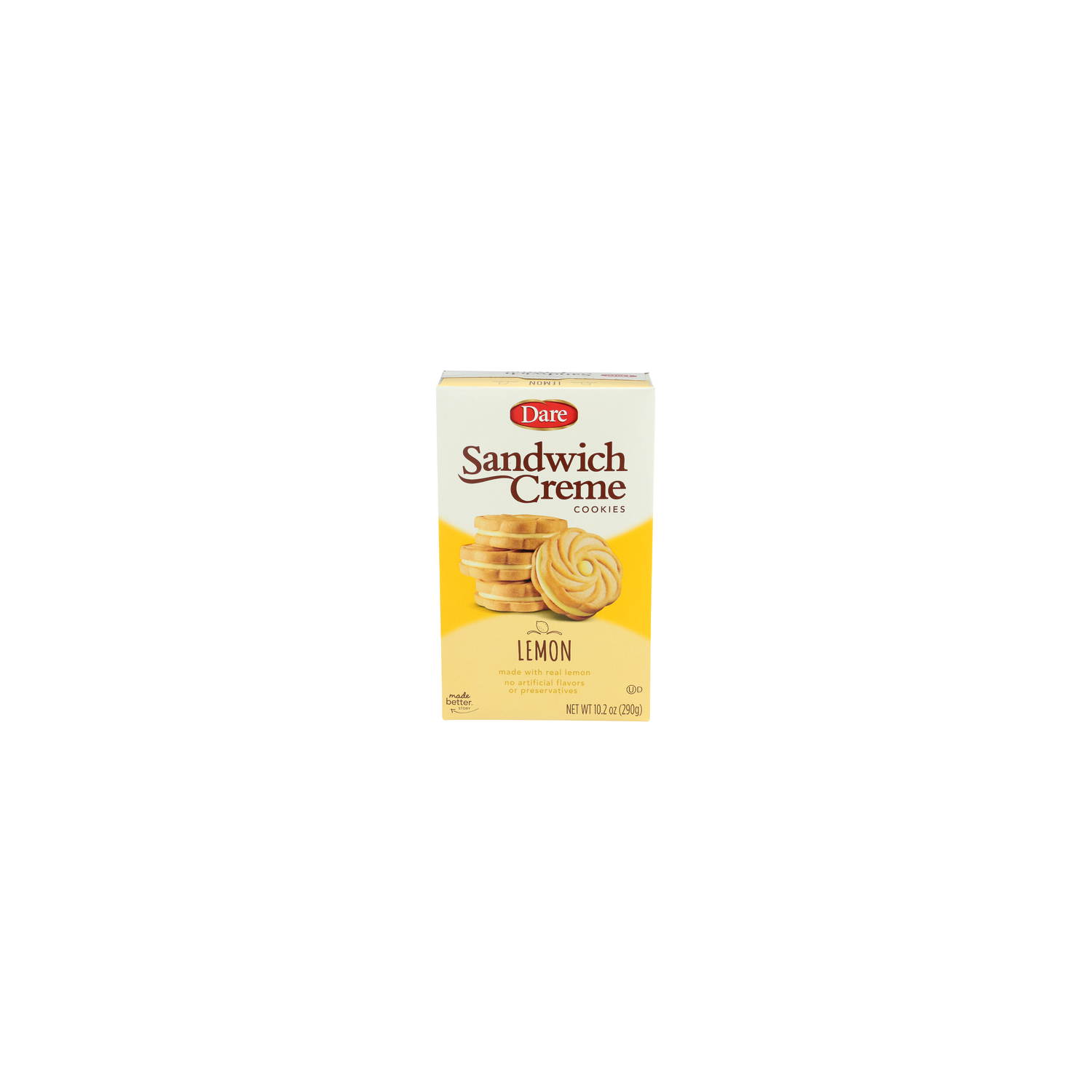 Dare Lemon Creme Filled Cookies - 10.2 Ounce Image 1 of 4