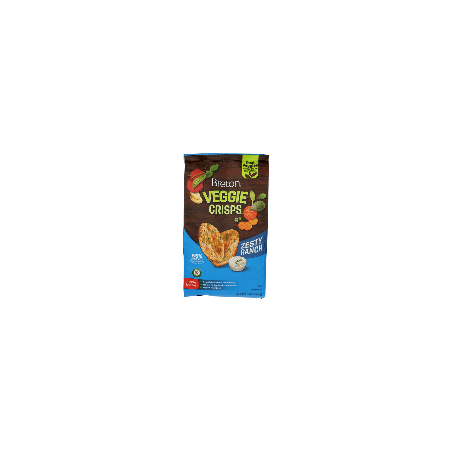 Whippet Ranch Zesty Veggie Crisps - 6 Ounce Image 1 of 4