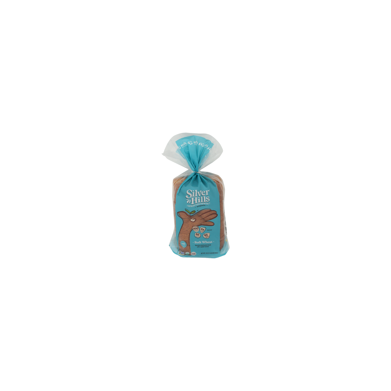 Silver Hills Organic Soft Wheat Bread Sprouted - 24 Ounce Image 1 of 4