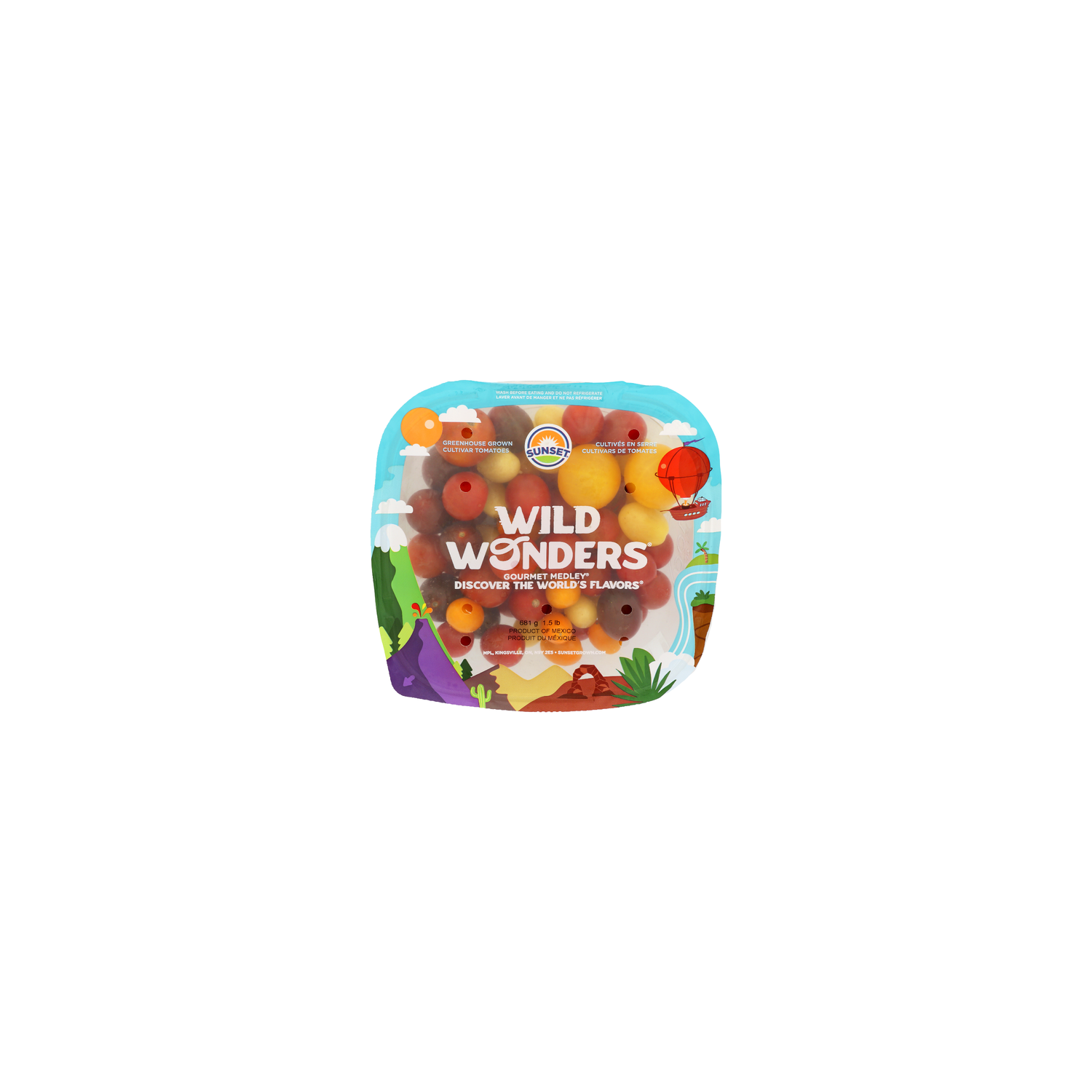Sunset Wild Wonders Tomatoes Gourmet Medley - 1.5 Pound Image 1 of 2
