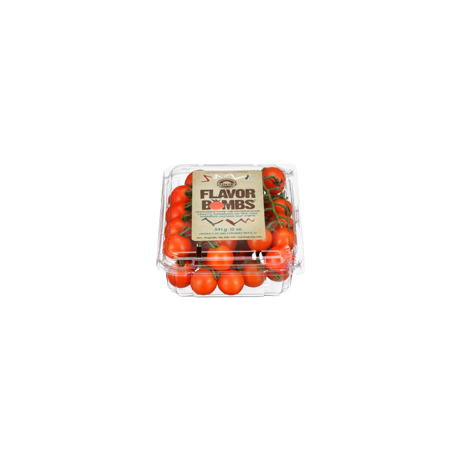 Sunset Cherry On The Vine Tomatoes - 12 Ounce - Brookshire's