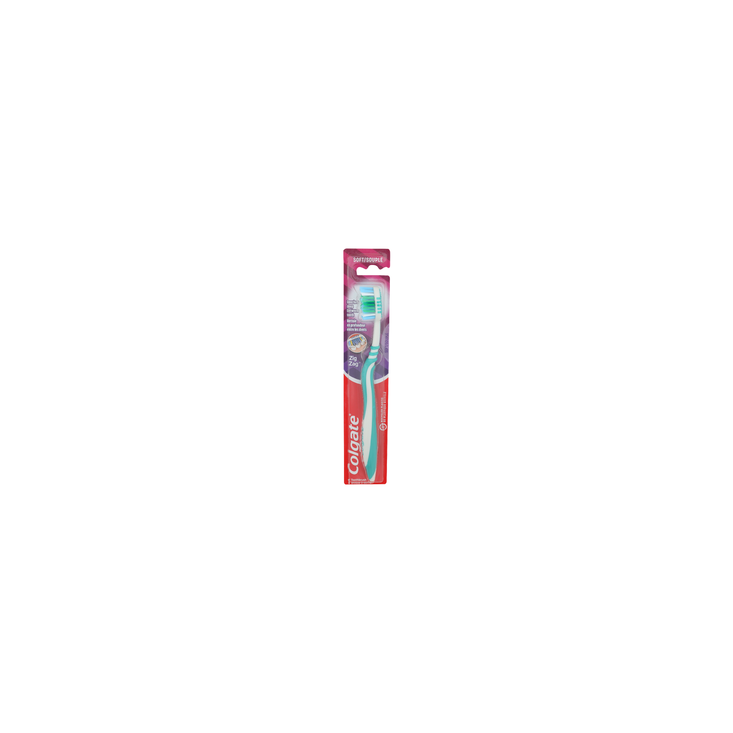 Colgate Soft Zig Zag Toothbrush - 1 Count Image 1 of 2