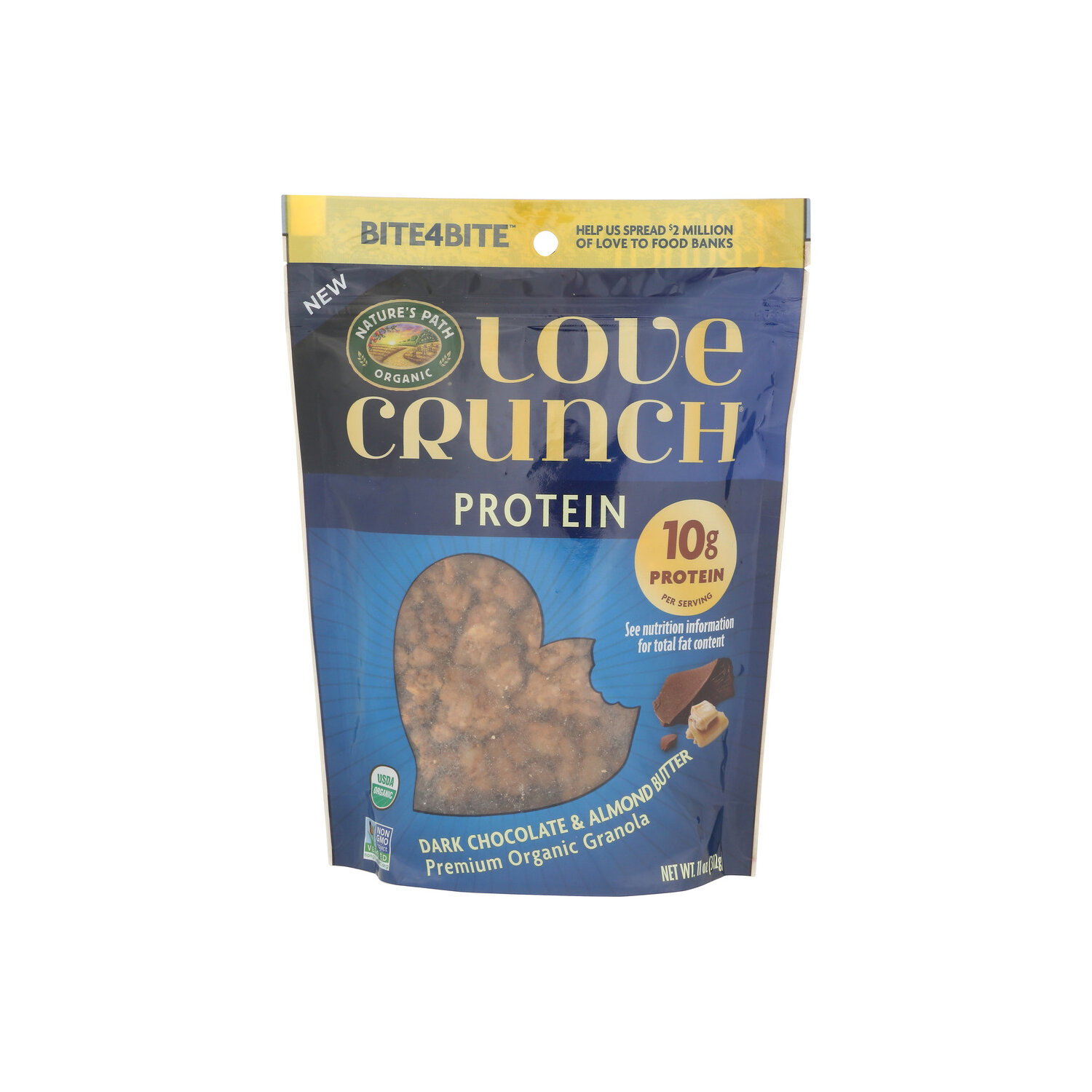 Love Crunch Organic Chocolate Almond Butter Protein Granola Pouch - 11 Ounce Image 1 of 4