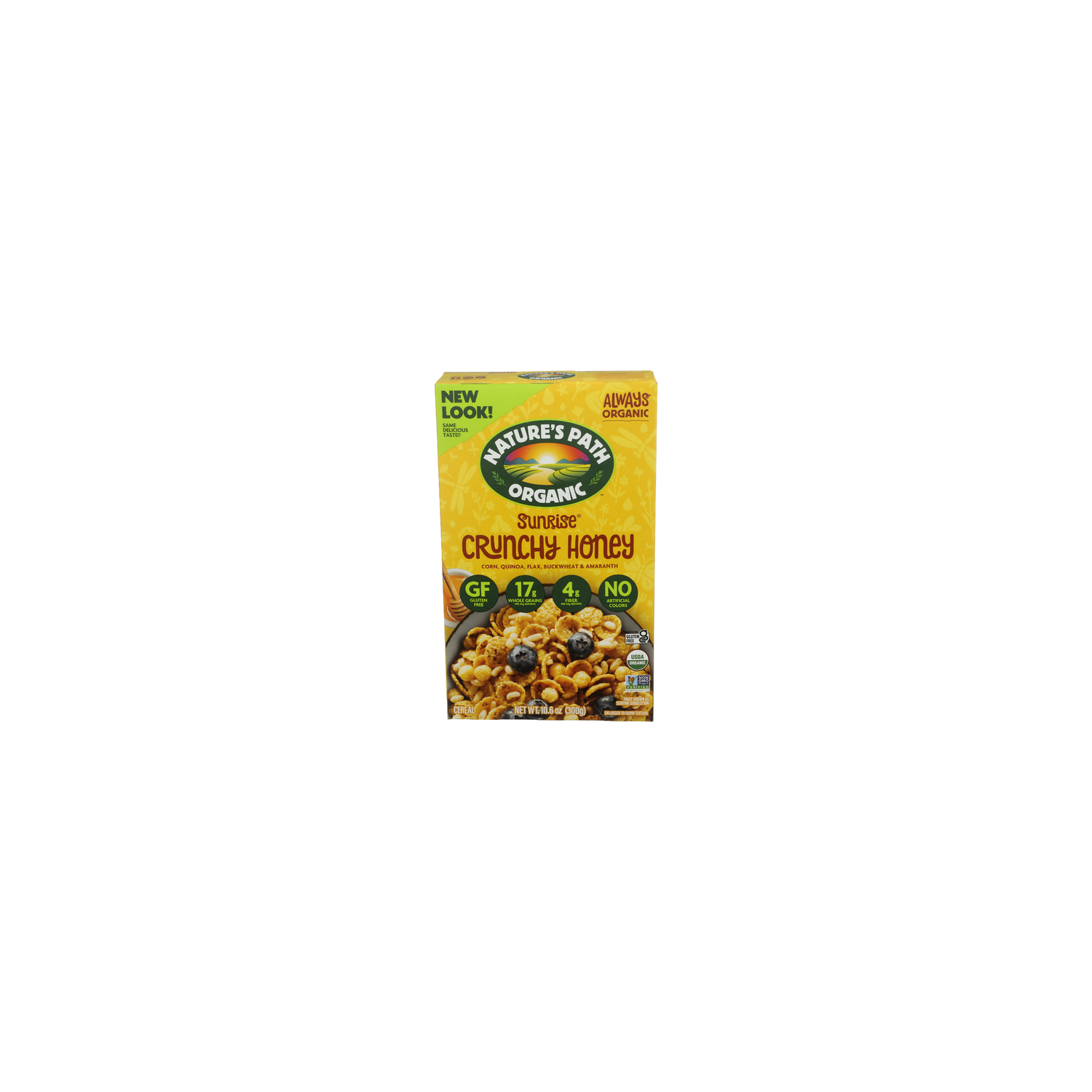 NATURE's Path Organic Honey Cold Cereal Crunchy Sunrise - 10.6 Ounce Image 1 of 4