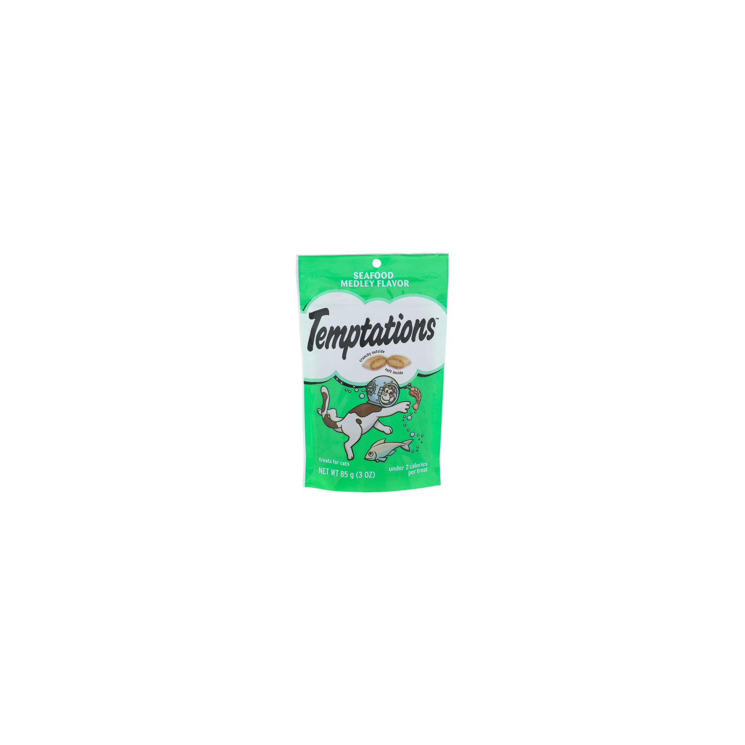 Temptations Seafood Medley Flavor Treats For Cats - 3 Ounce Image 1 of 4