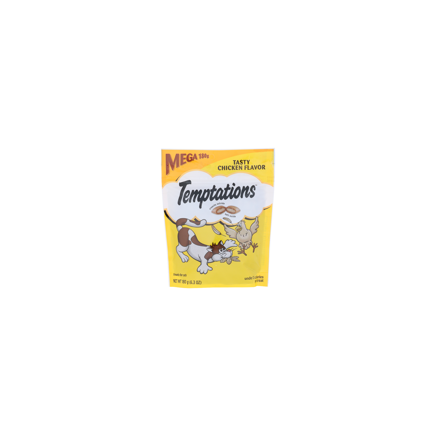 Temptations Tasty Chicken Flavor Mega Treats For Cats - 6.3 Ounce Image 1 of 4
