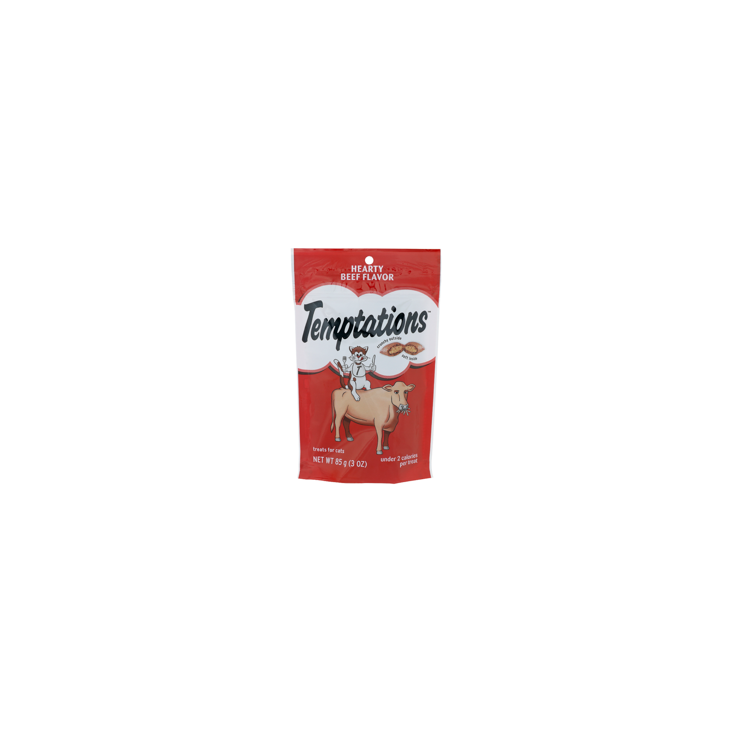 Temptations Hearty Beef Flavor Treats For Cats - 3 Ounce Image 1 of 4