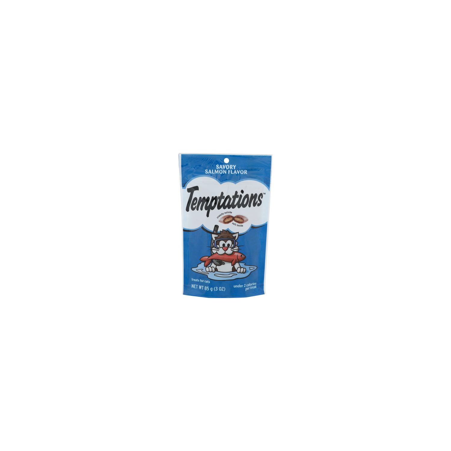 Temptations Savory Salmon Flavor Treats For Cats - 3 Ounce Image 1 of 4