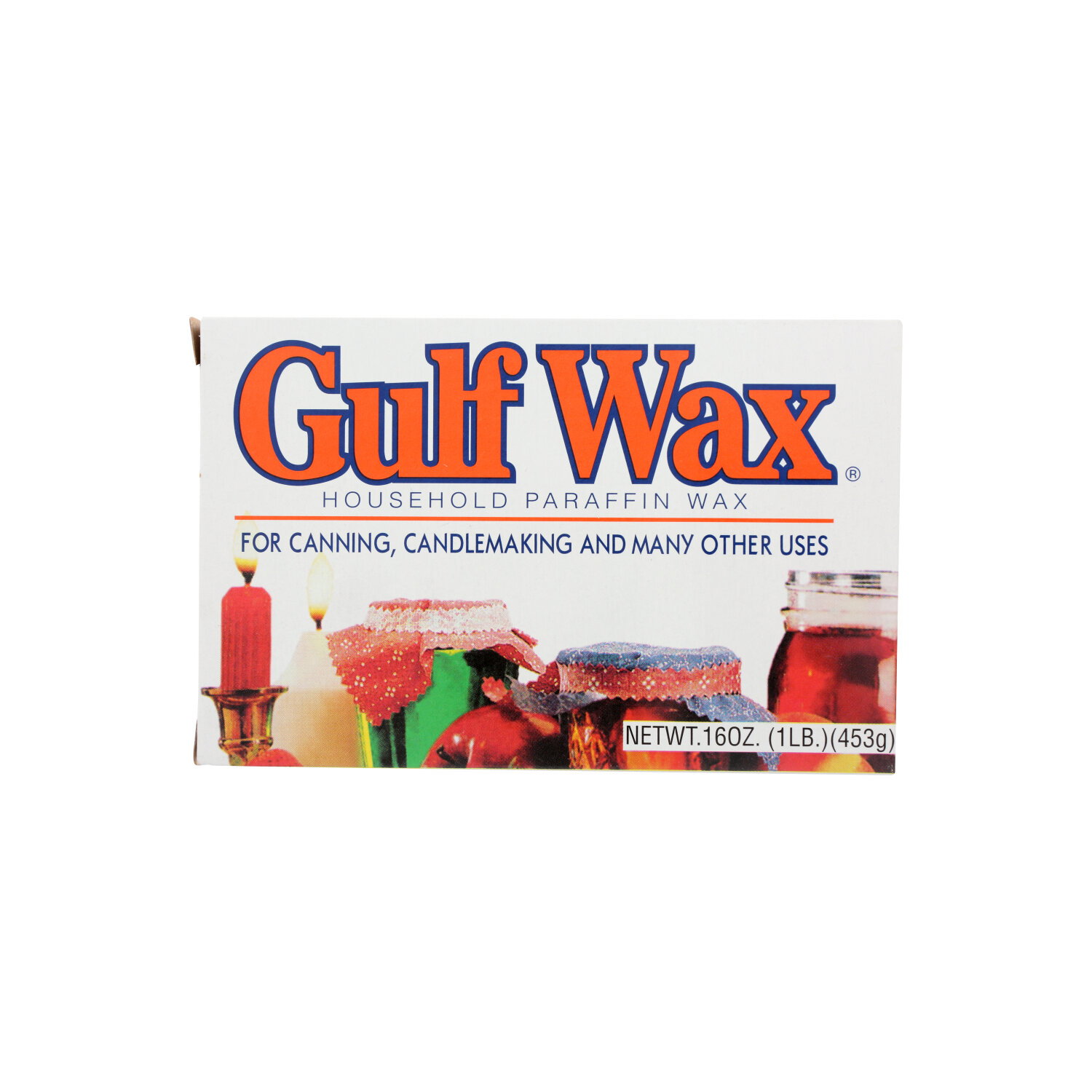 Gulf Wax Paraffin - 16 Ounce Image 1 of 2