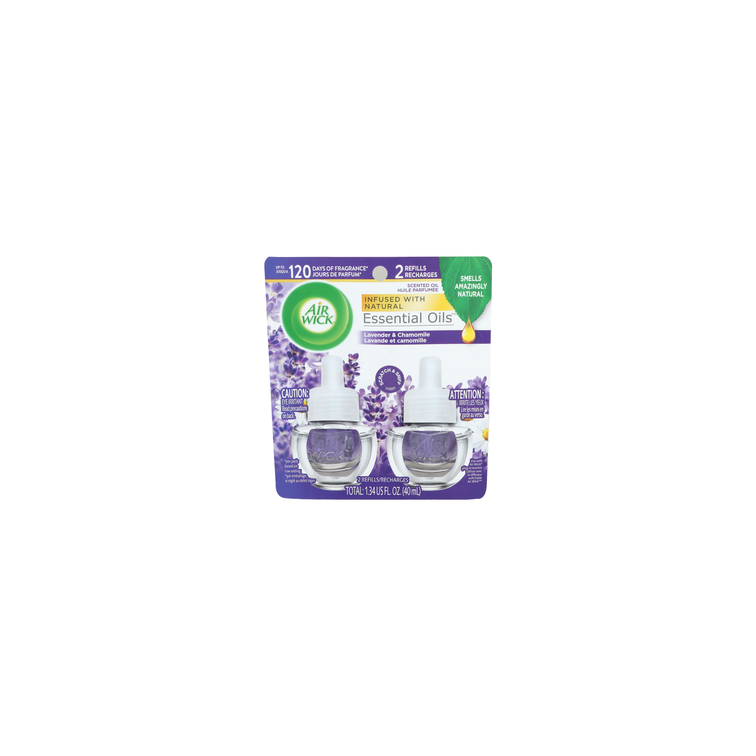 Air Wick Lavender & Chamomile Essential Oils - 0.67 Fluid Ounce - 2 Count Image 1 of 3