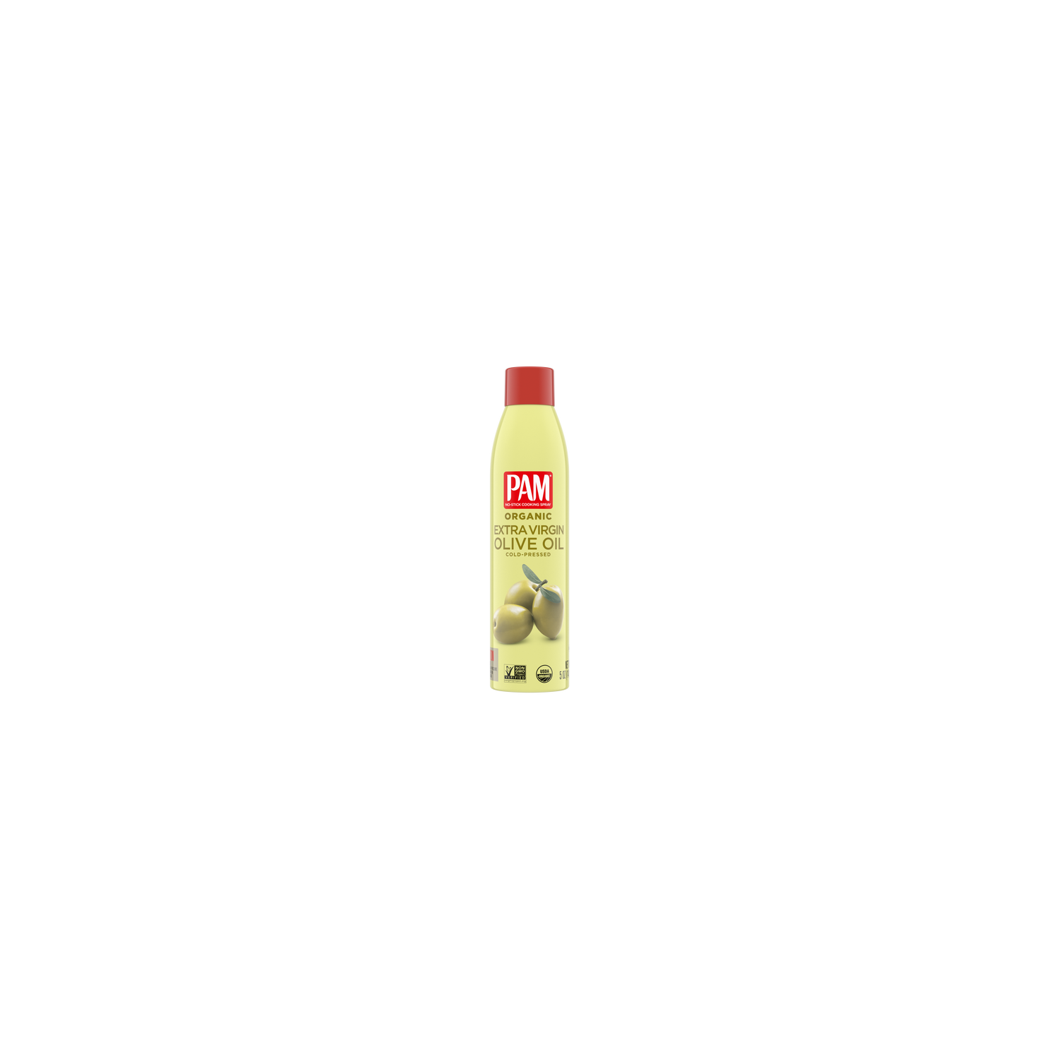 Pam Organic Extra Virgin Olive Oil Non-Gmo Cooking Spray - 5 Ounce Image 1 of 2