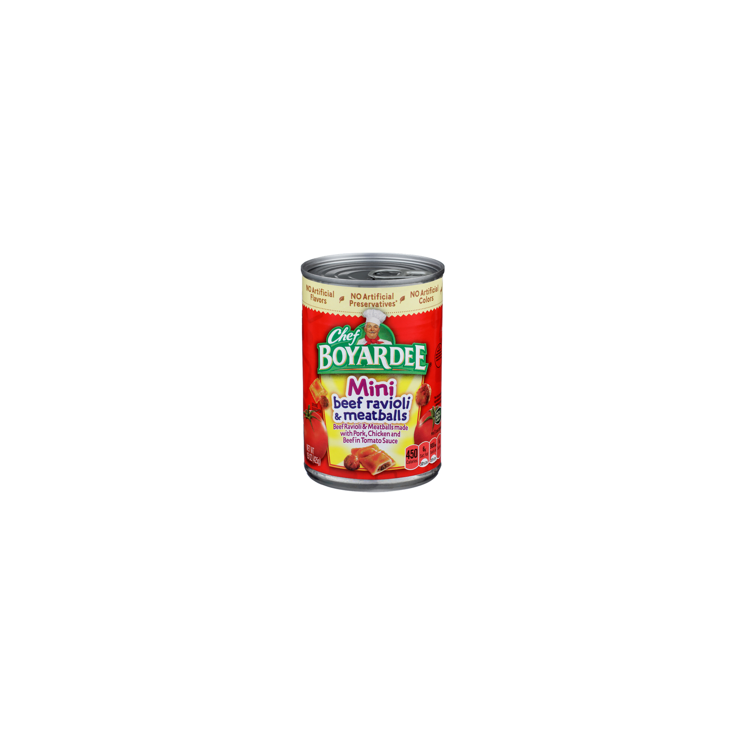 Chef Boyardee Mini Beef Ravioli & Meatballs - 15 Ounce Image 1 of 4