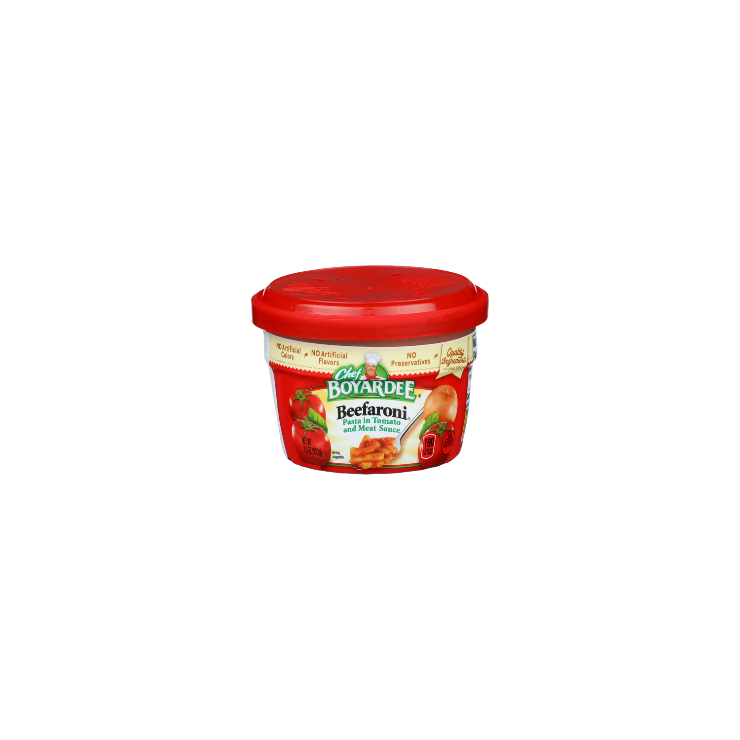 Chef Boyardee Pasta In Tomato And Meat Sauce Beefaroni - 7.5 Ounce Image 1 of 4
