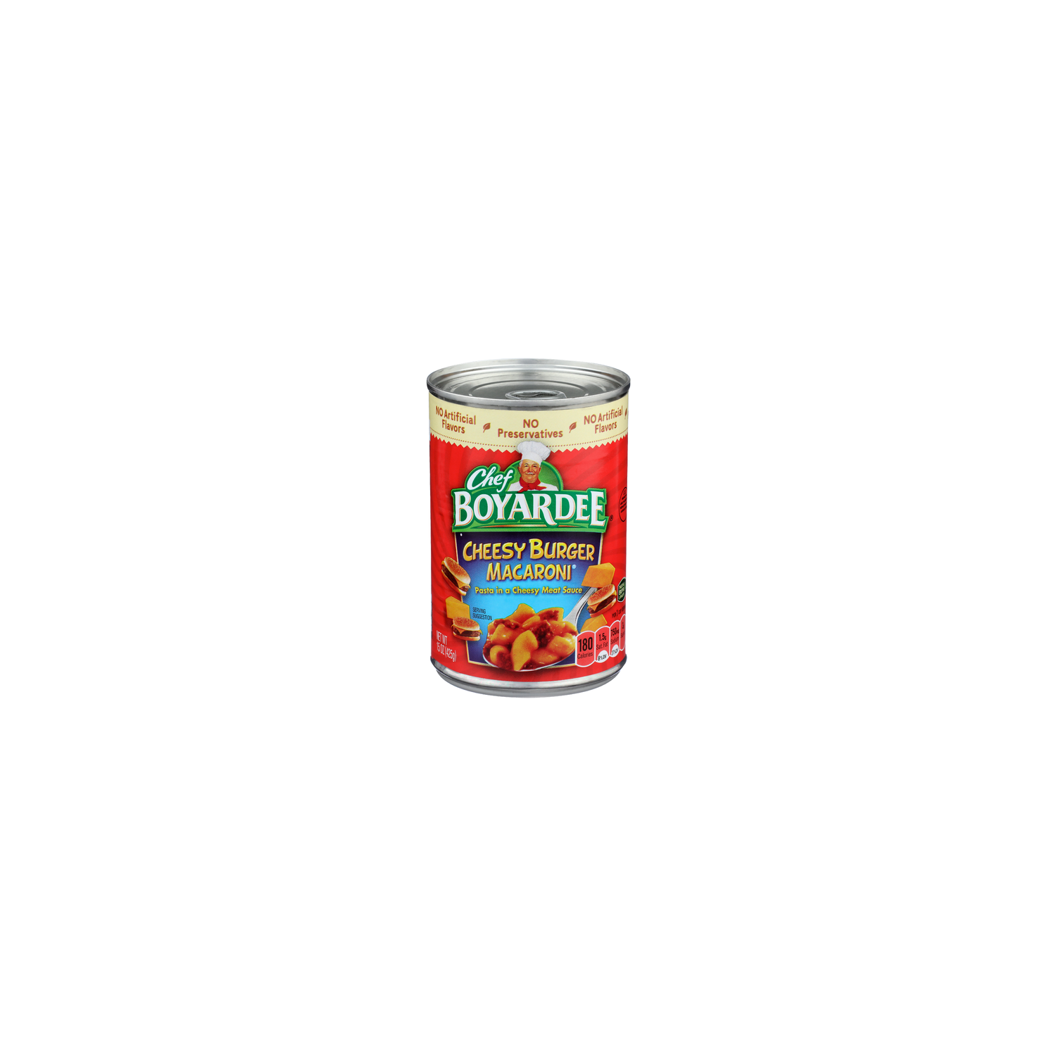 Chef Boyardee Cheesy Burger Macaroni - 15 Ounce Image 1 of 4