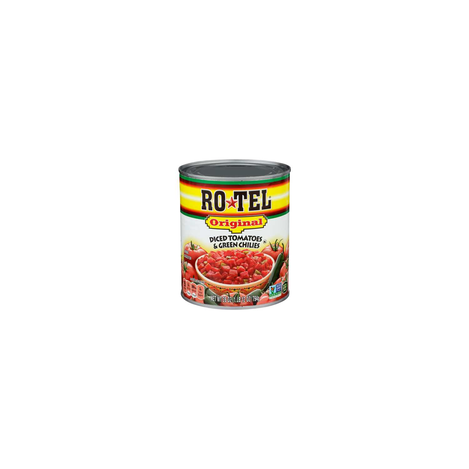RO-TEL Original Diced Tomatoes & Green Chilies - 28 Ounce Image 1 of 4