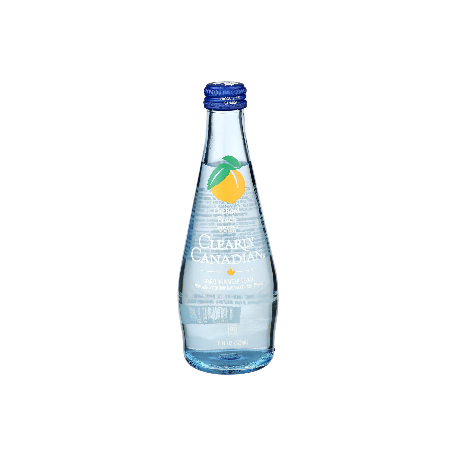 Clearly Canadian Orchard Peach Sparkling Water - 11 Fluid Ounce Image 1 of 4